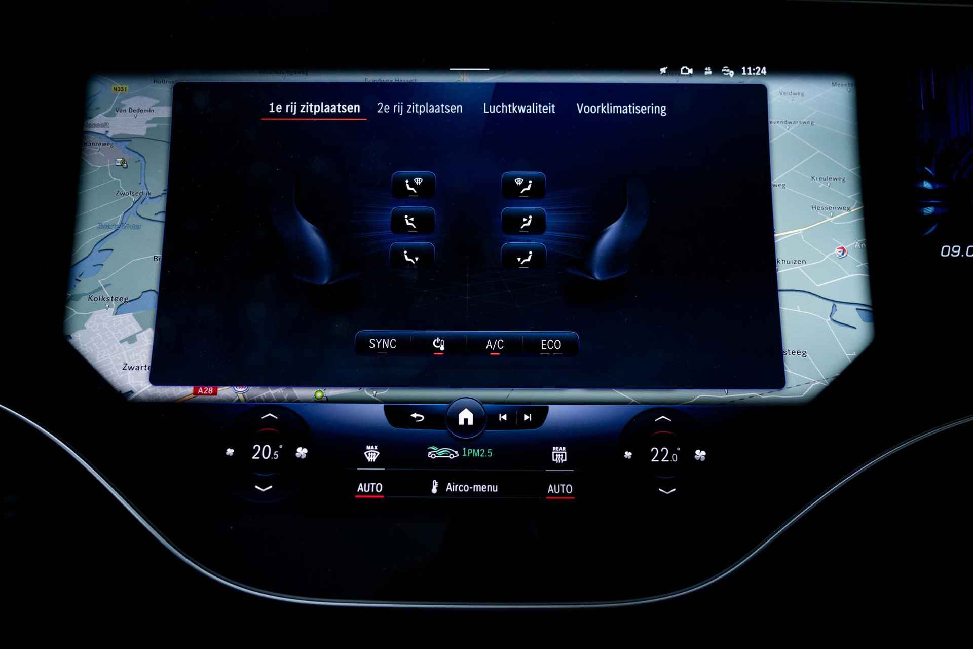 Mercedes-Benz EQS 580 4MATIC AMG Line | MBUX-Hyperscreen | Rij-assistentiepakket Plus | Luchtvering | Burmester sound | Panoramadak | Stoelventilatie - 32/45