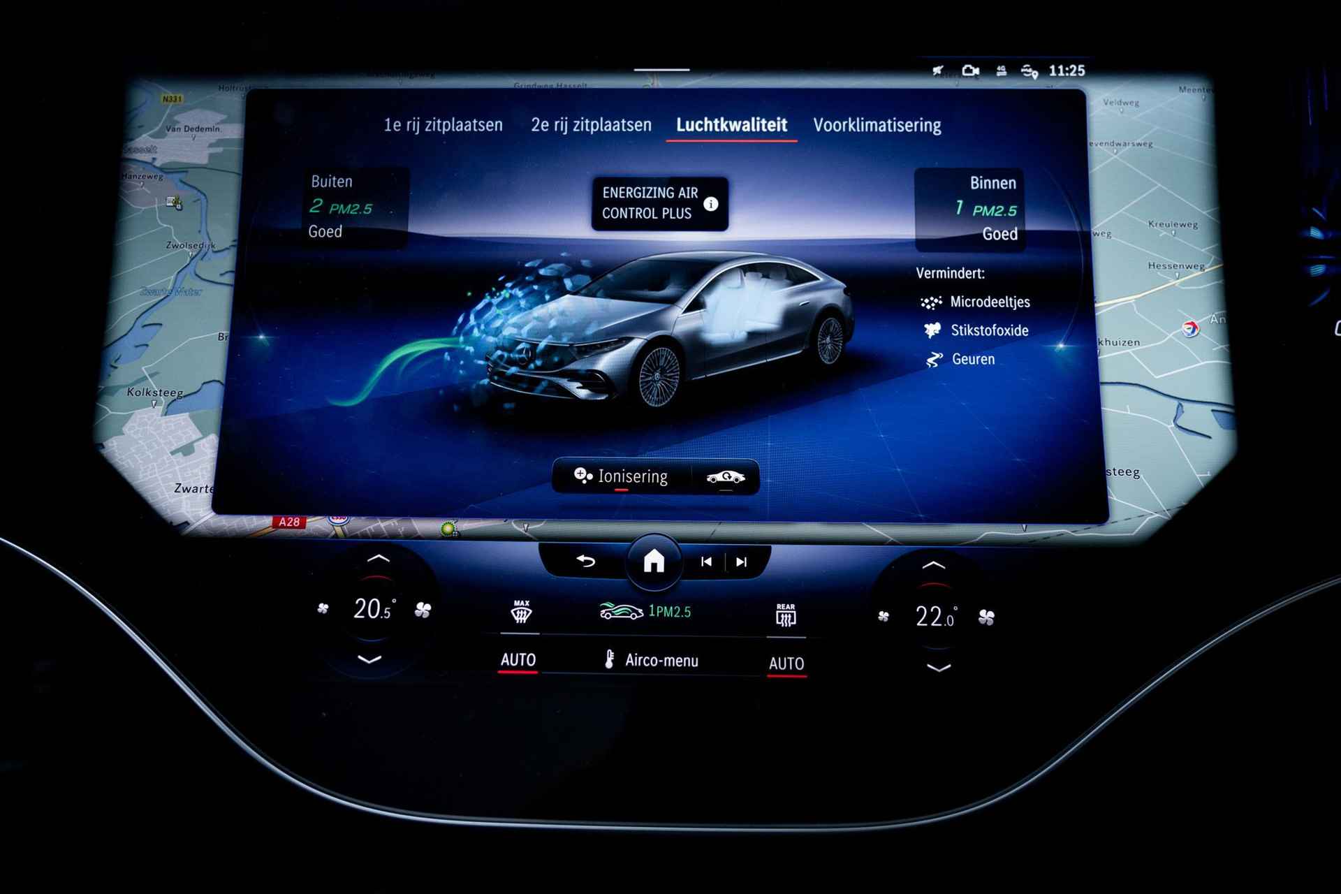 Mercedes-Benz EQS 580 4MATIC AMG Line | MBUX-Hyperscreen | Rij-assistentiepakket Plus | Luchtvering | Burmester sound | Panoramadak | Stoelventilatie - 33/45
