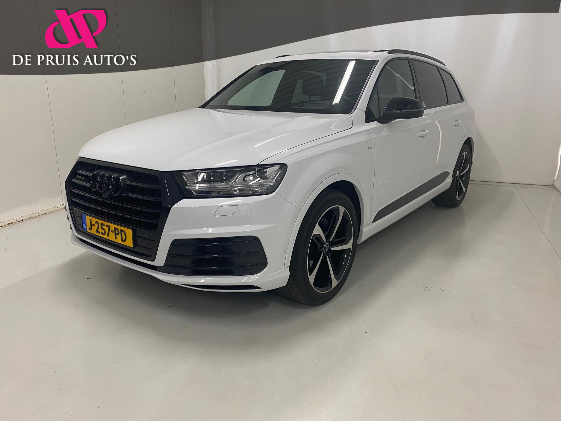 Audi Q7 50 TDI 286PK 2X S line Nacht Zicht Pano Headup 21Inch Bose Trekhaak 360 °Camera