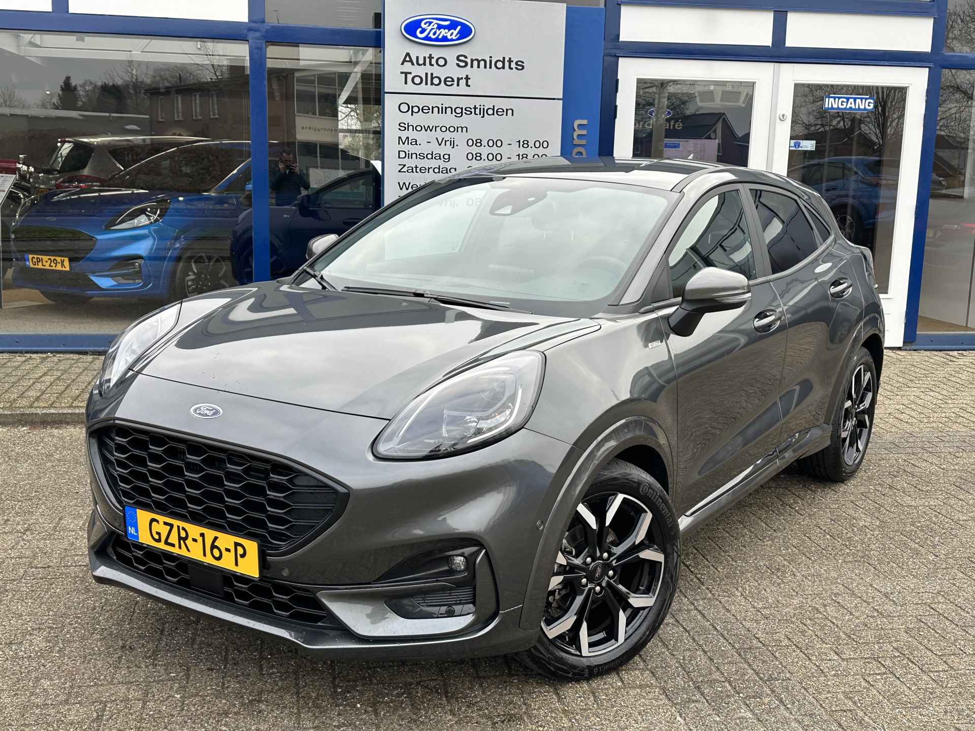 Ford Puma EcoBoost Hybrid 125 pk ST-Line X AUTOMAAT | Winter Pack | Adapt. cruise | B&O | LED | Camera | Half Leer | 18" - 2/19