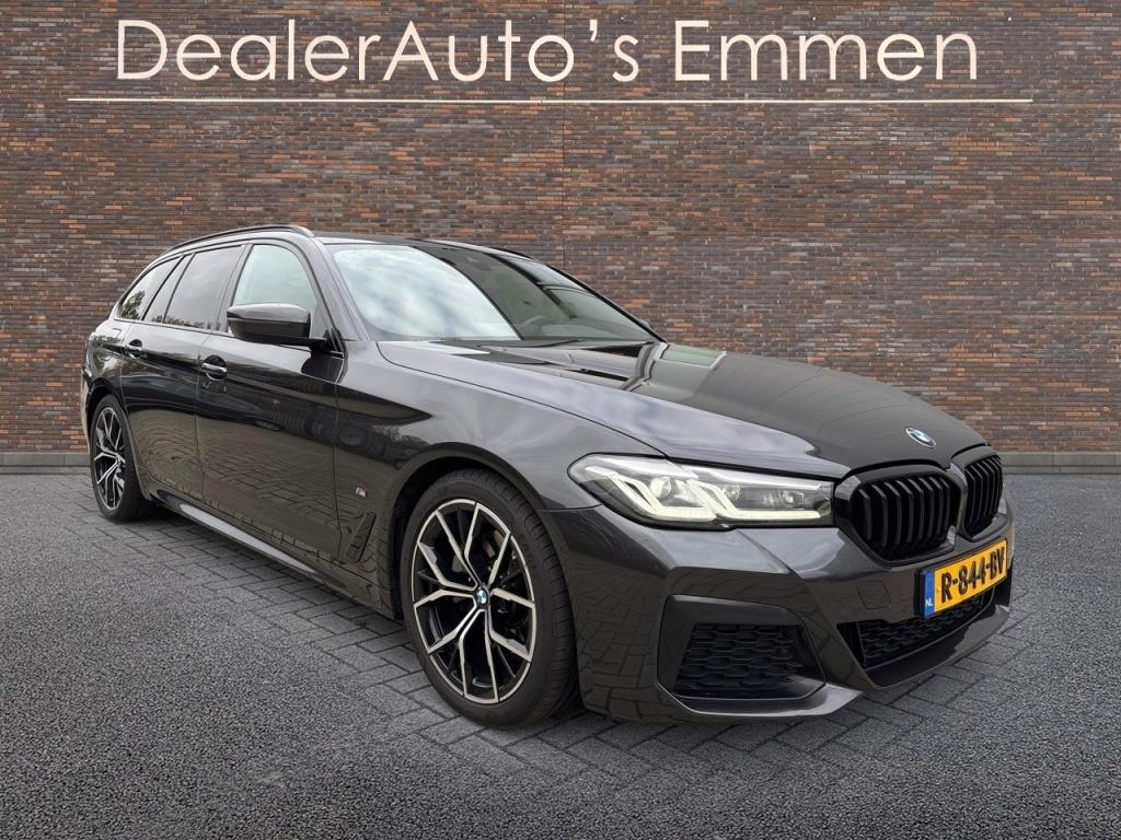 BMW 5 Serie Touring 518d M-PAKKET ECC LMV NAVIGATIE LEDER SPORTSTOELEN