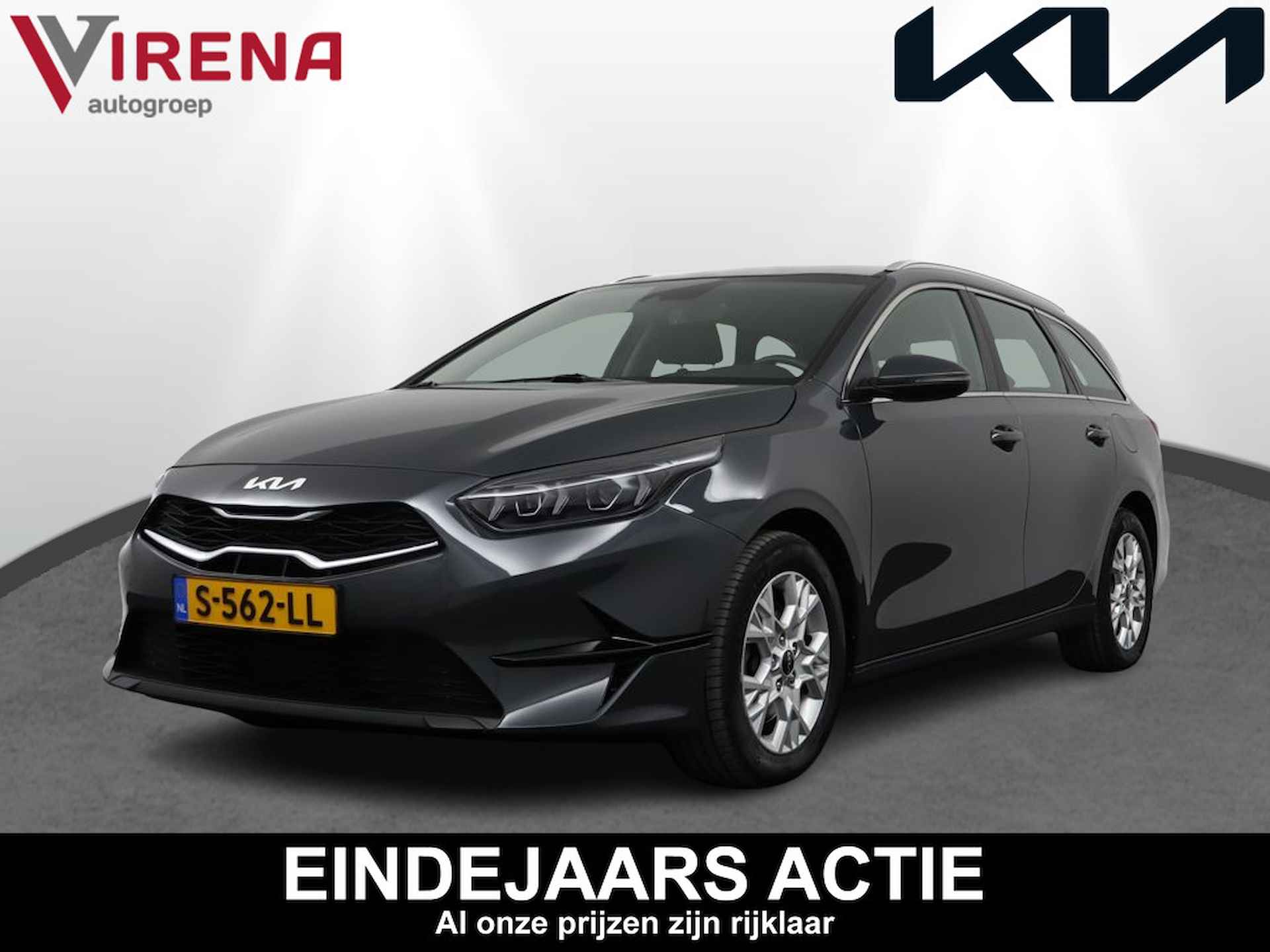 Kia Ceed Sportswagon 1.0 T-GDi DynamicLine - Navigatie - Cruise Control - Climate Control - Apple CarPlay / Android Auto - LED - Fabrieksgarantie tot 03-2030 - 1/56