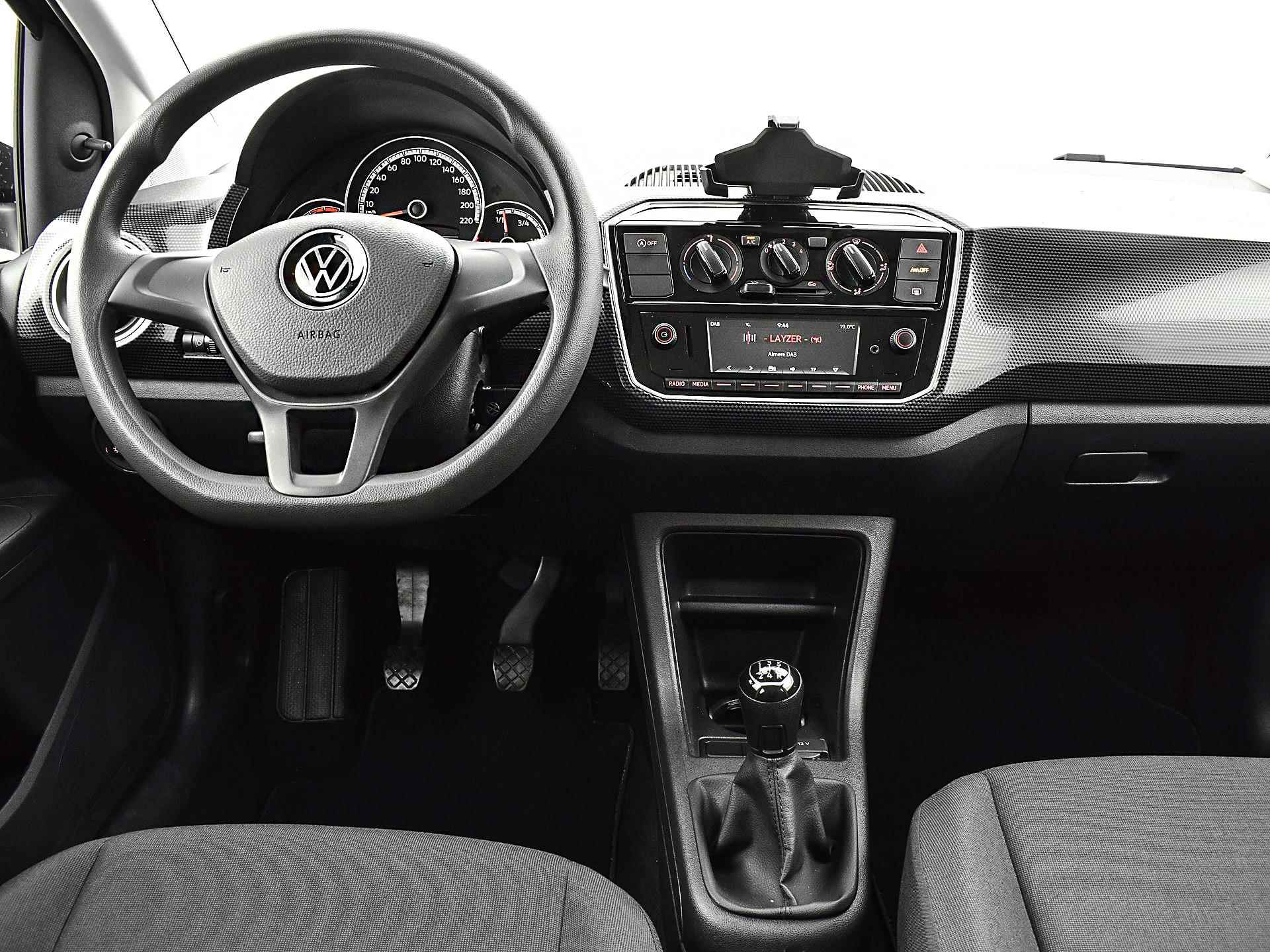 Volkswagen Up! 1.0 65pk | Airco | Bluetooth | Telefoonhouder | Lane Assist | Elek. Ramen | Garantie t/m 26-01-2026 of 100.000km - 4/25