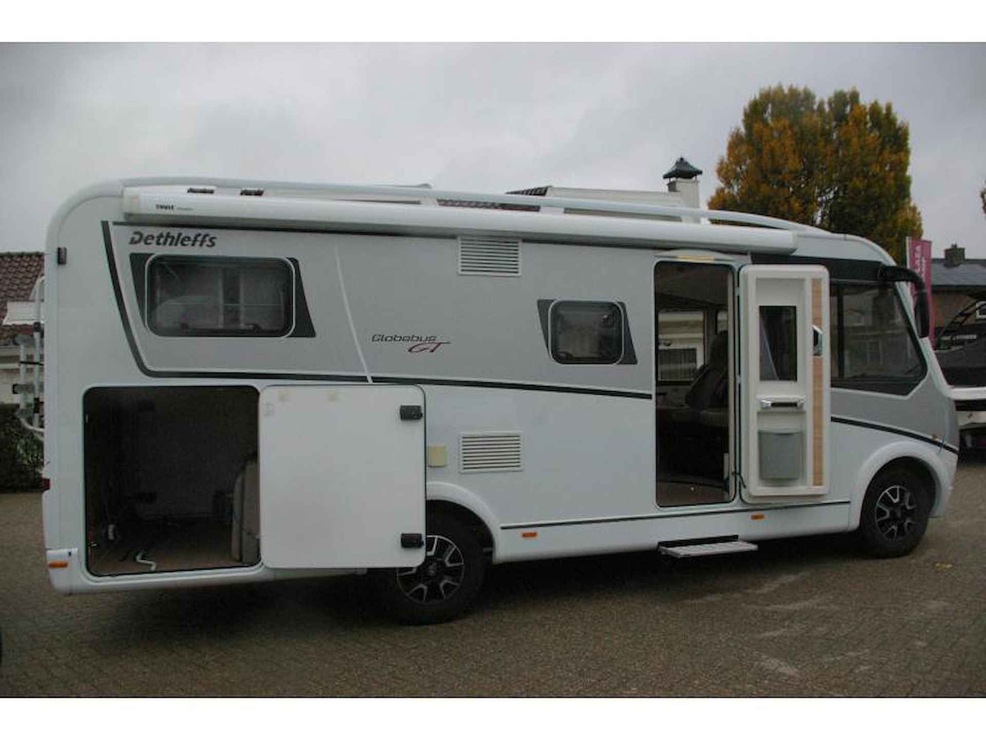 Dethleffs Globebus I6 GT-Line  Enkele bedden, XXL Garage - 8/22