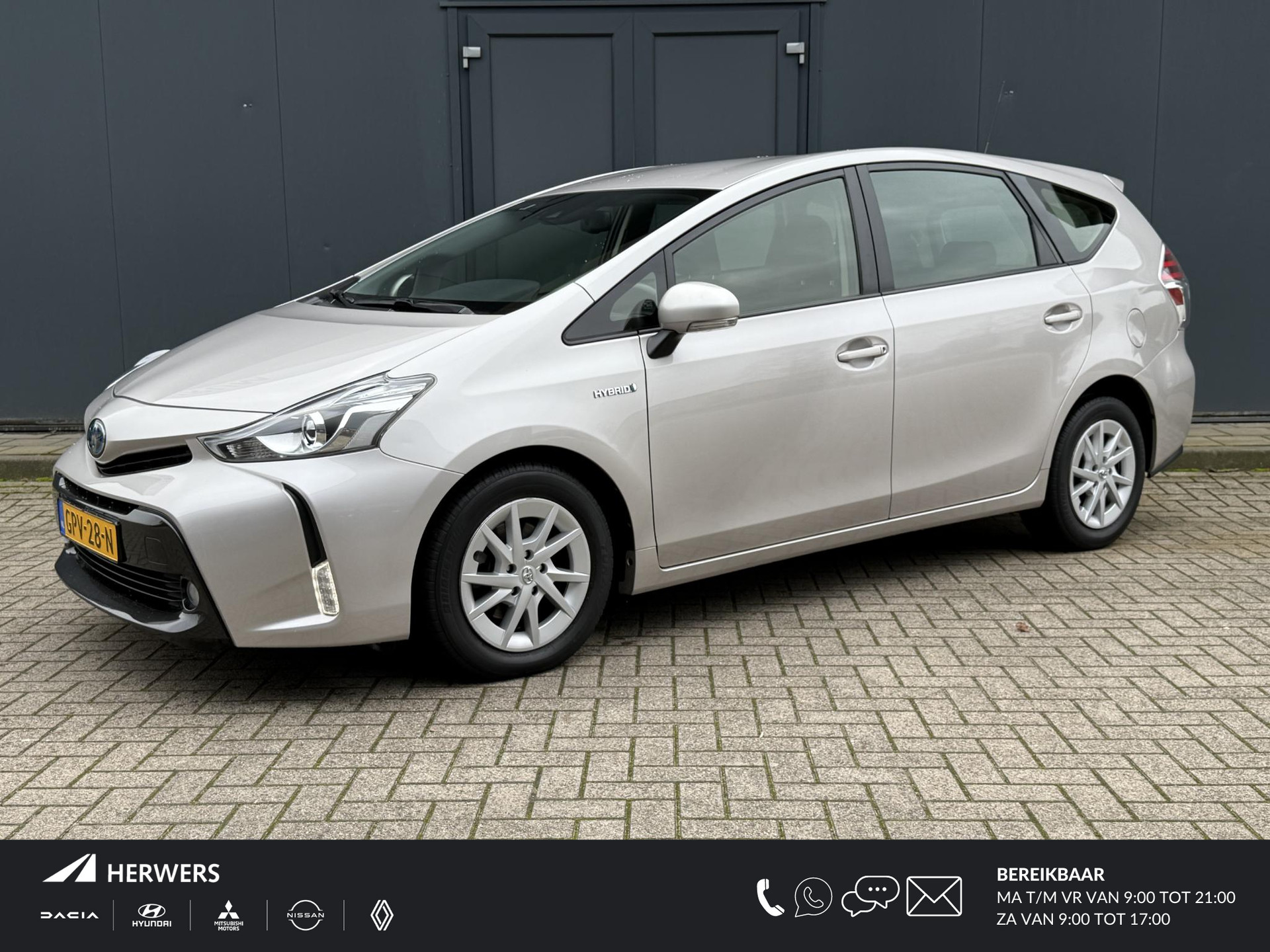 Toyota Prius+ Wagon 1.8 Active Hybride 7 Persoons Automaat / 7p / Trekhaak / Navigatie / Achteruitrijcamera / Cruise Control / Climate Control /