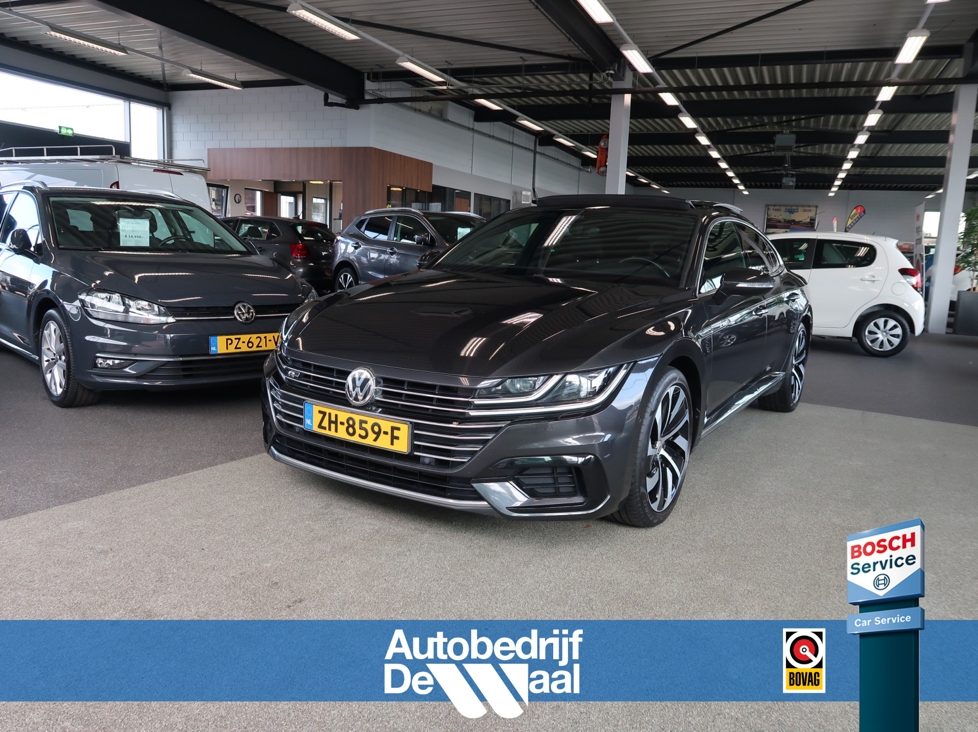 Volkswagen Arteon 2.0 TSi 190pk DSG Business R-Line SCHUIFDAK/VIRTUAL/DODEHOEK/CARPLAY/CAMERA/19INCH/TREKHAAKWEGKLAPBAAR