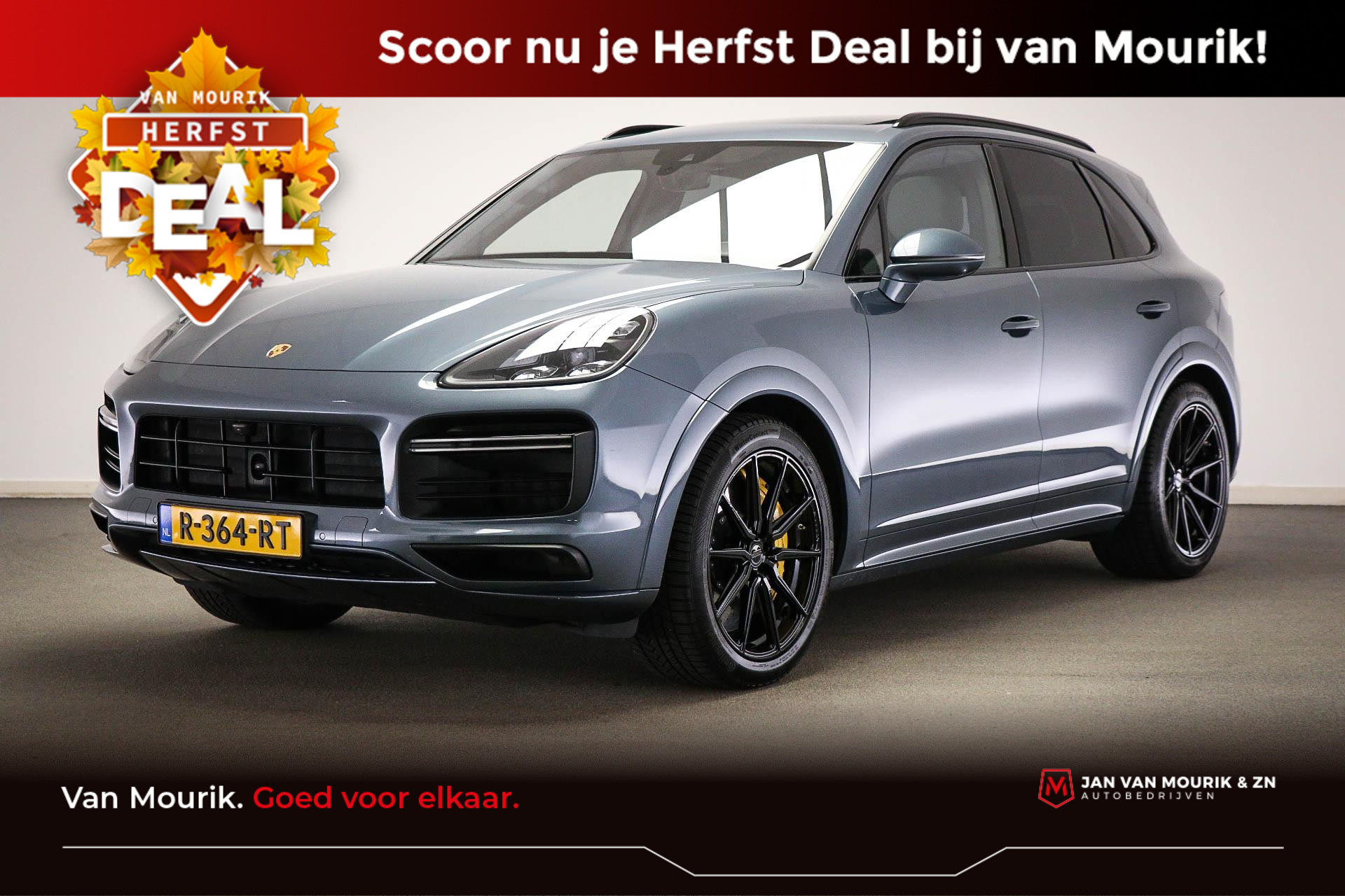 Porsche Cayenne 4.0 Turbo | KERAMISCHE REMMEN | PANORAMADAK | BURMERSTER | 21" VOSSEN | ACHTERAS BESTURING