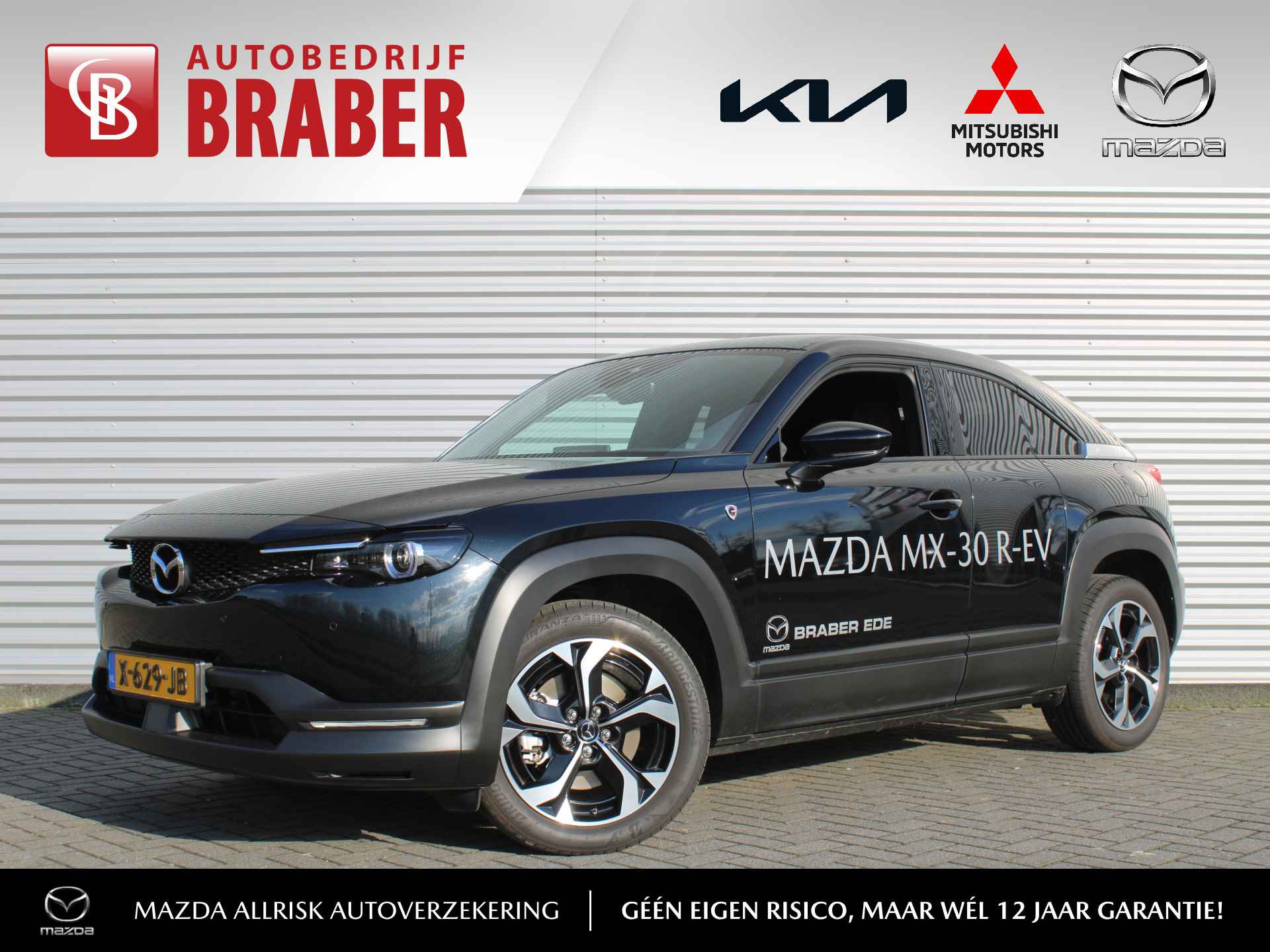 Mazda MX-30 e-SkyActiv R-EV 170 Advantage Industrial | 18" LM | Leer | Navi | Camera | - 1/34