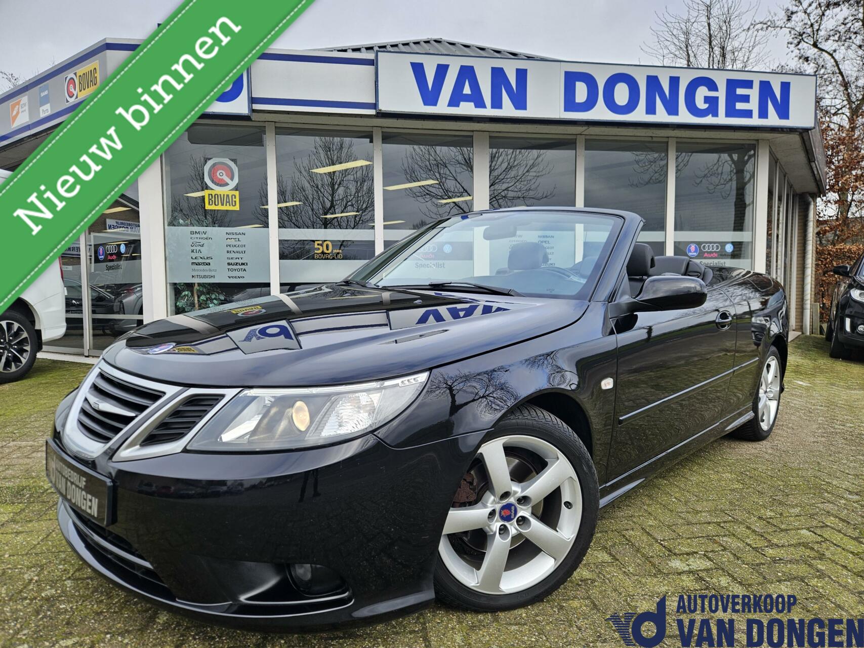 Saab 9-3 Cabrio 1.8t Vector Automaat | Trekhaak | Hirsch 195 PK