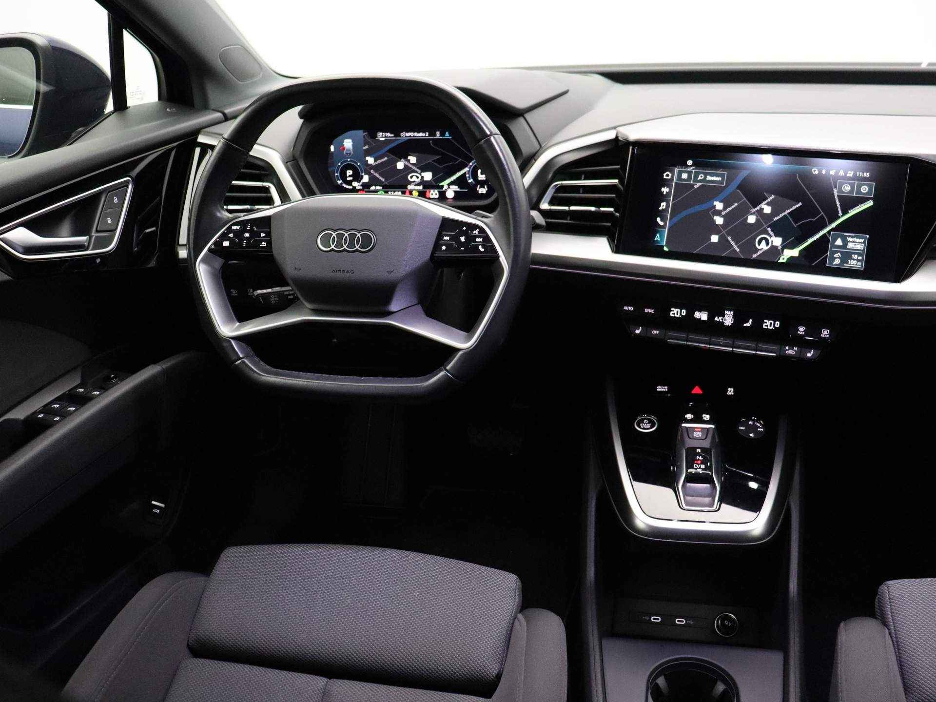Audi Q4 e-tron Advanced Edition 40 77 kWh | Head-Up | 20-Inch | Stoelverwarming | Sportstoelen | Adaptief-onderstel | Side-Assist| - 30/42