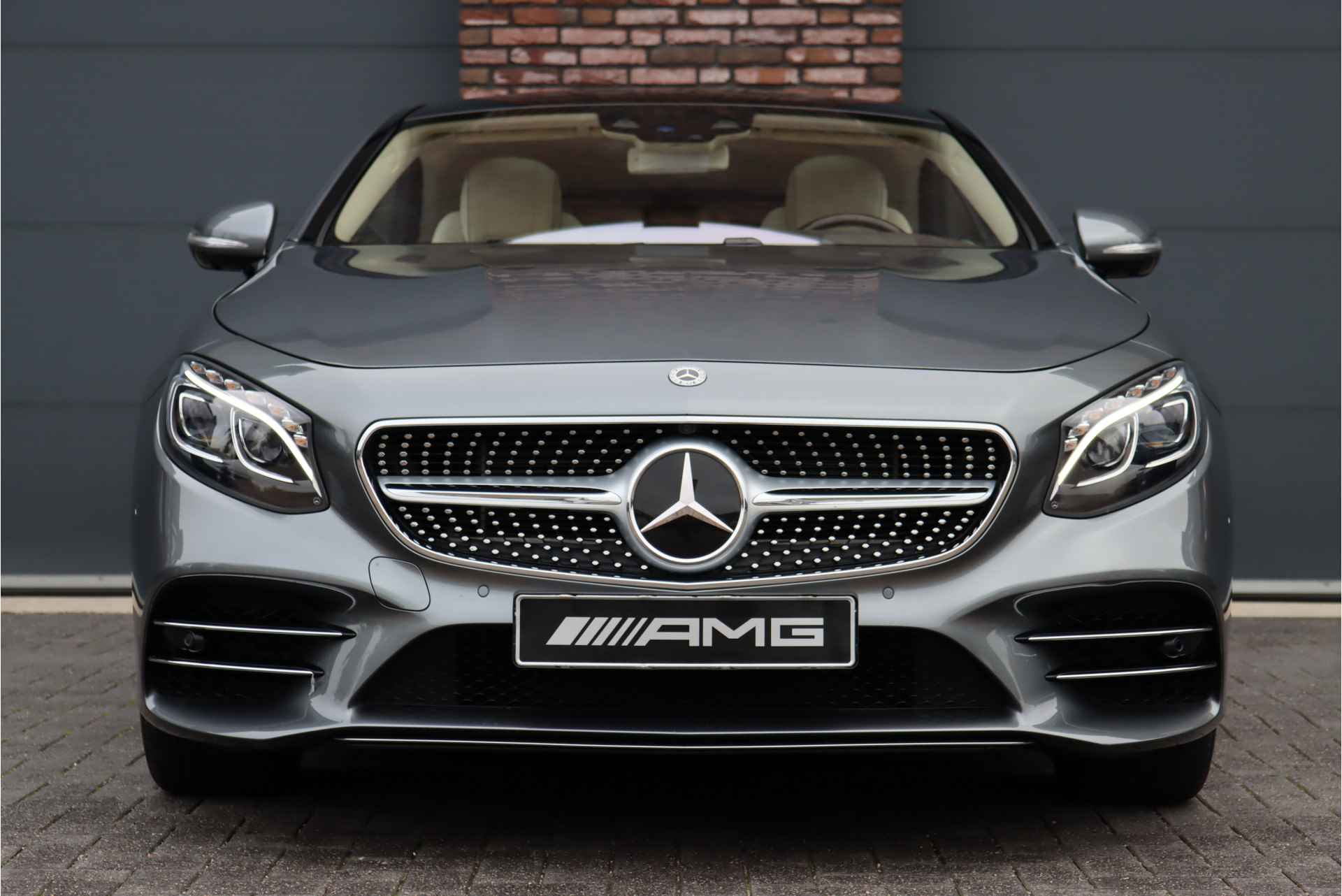 Mercedes-Benz S-Klasse Coupé 450 4MATIC Premium+ AMG Line Aut9 | Panoramadak | Stoelventilatie | Distronic+ | Verwarmd Stuurwiel | Massage | Burmester | Vlakkenverwarming | HUD | DAB | Keyless Go | - 14/53