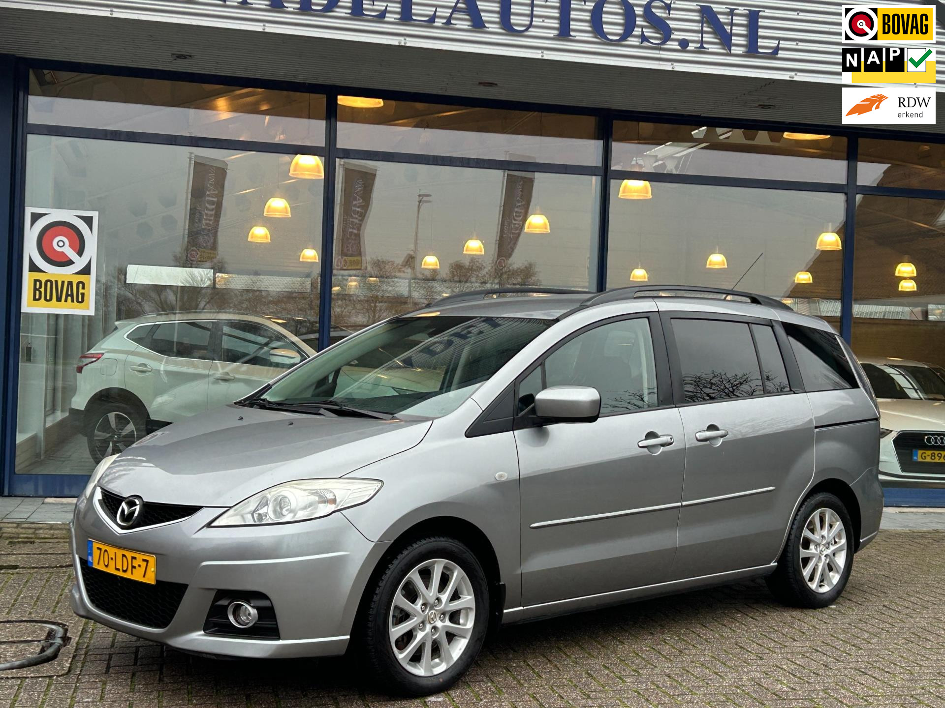 Mazda 5 1.8 Katano 7-Pers! Clima Stoelverw. LM-Velgen NAP NL-Auto Dealeronderhouden!