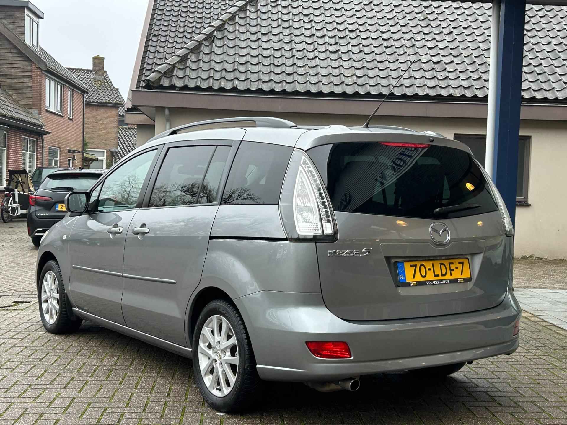 Mazda 5 1.8 Katano 7-Pers! Clima Stoelverw. LM-Velgen NAP NL-Auto Dealeronderhouden! - 4/25