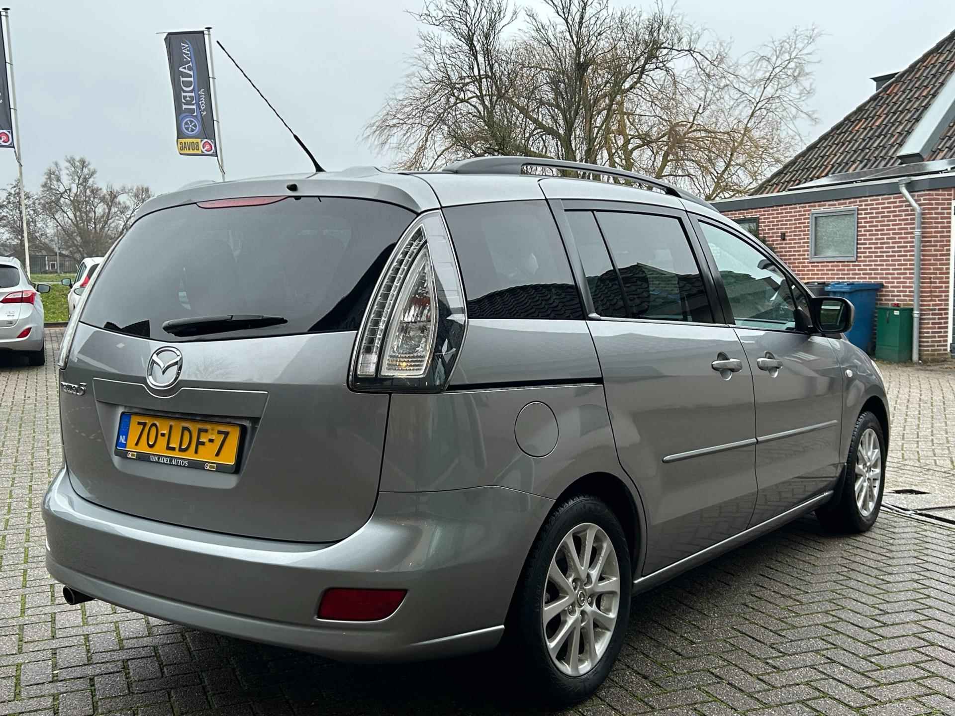 Mazda 5 1.8 Katano 7-Pers! Clima Stoelverw. LM-Velgen NAP NL-Auto Dealeronderhouden! - 5/25