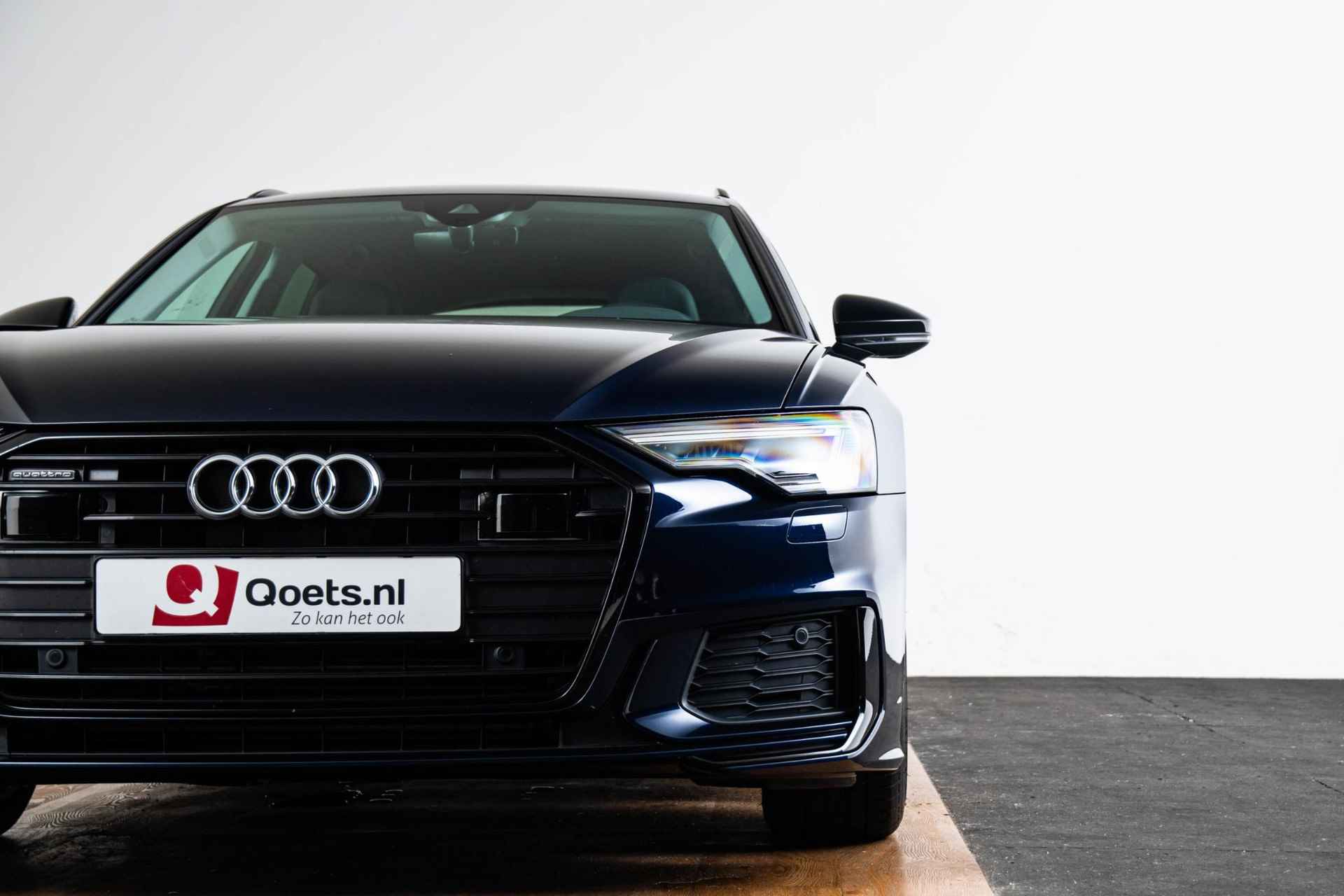 Audi A6 Avant 55 TFSI e quattro Competition Trekhaak - Stoelverwarming - Matrix LED - Assistentiepakket City & Tour - Sportstoel - Bekleding leder - MMI navigatie - 68/101