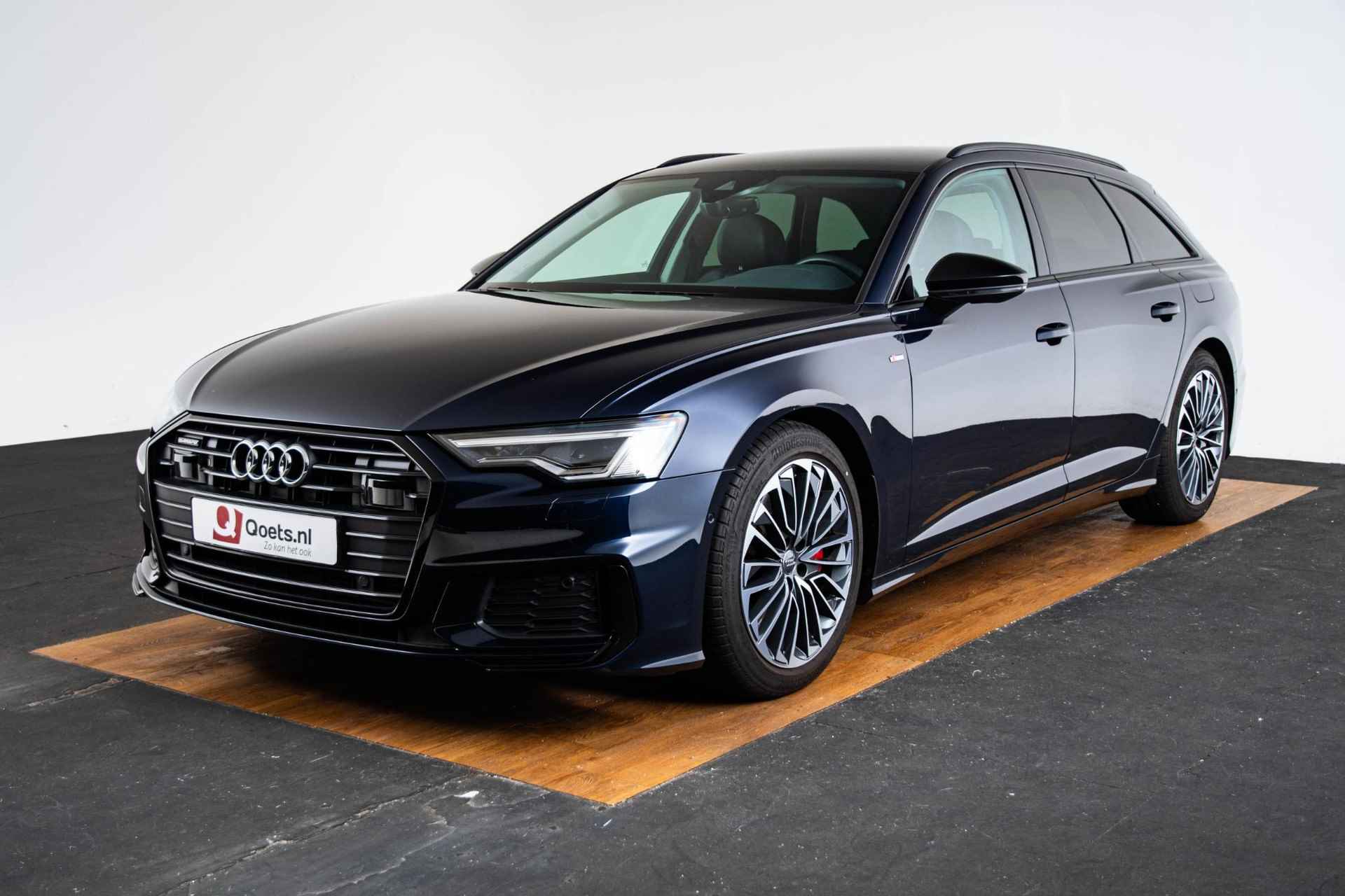 Audi A6 Avant 55 TFSI e quattro Competition Trekhaak - Stoelverwarming - Matrix LED - Assistentiepakket City & Tour - Sportstoel - Bekleding leder - MMI navigatie - 70/101