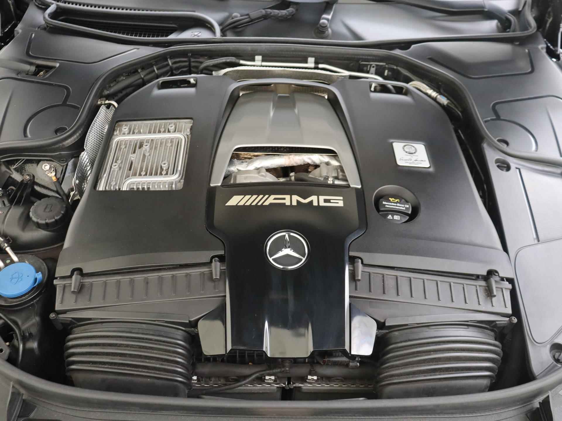 Mercedes-Benz S-klasse AMG 63 4Matic+ Lang Premium Plus /Panoramadak /Burmester 4D /TV's achter /Keramisch /Massage voor+achter - 11/45