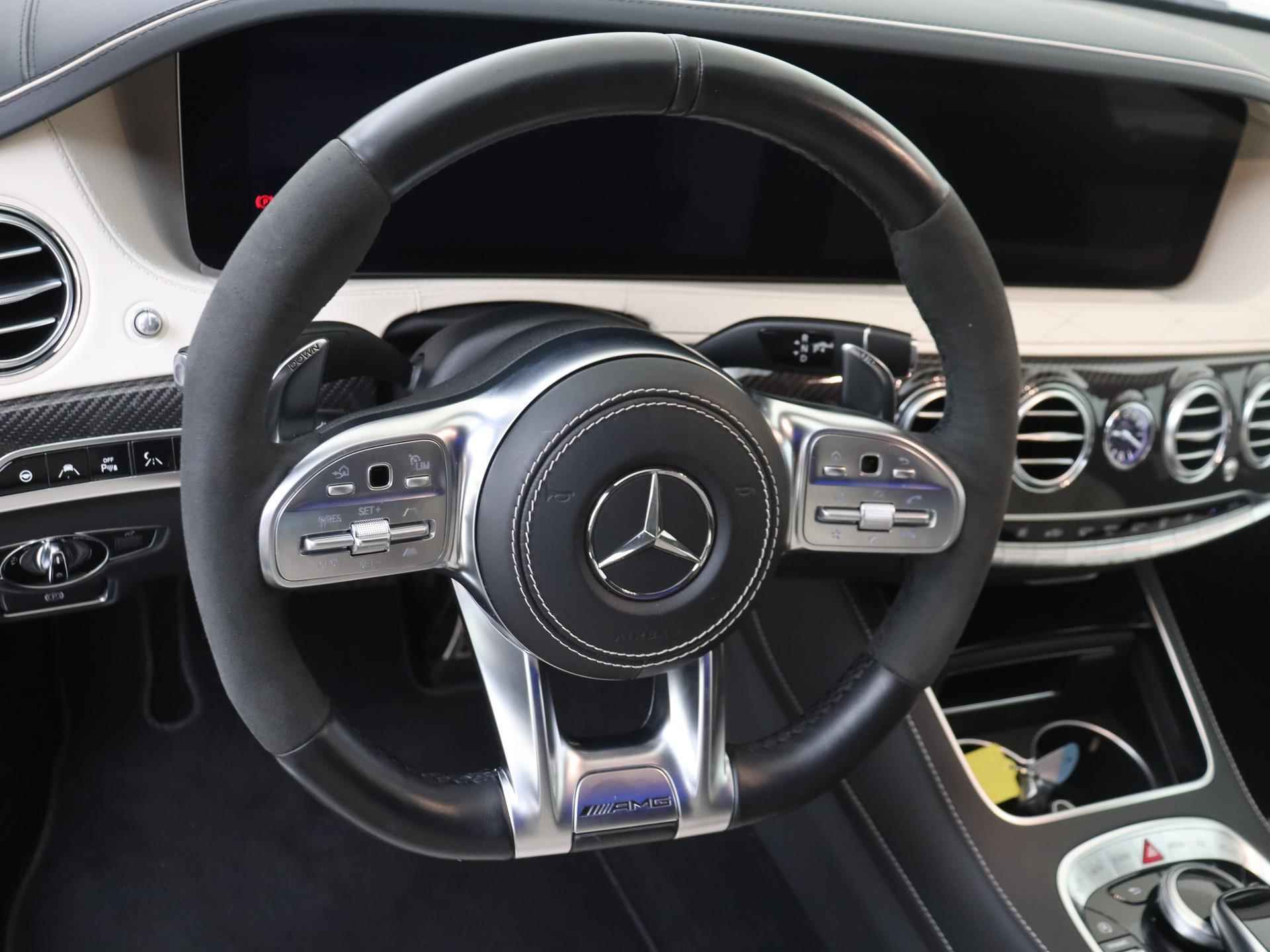 Mercedes-Benz S-klasse AMG 63 4Matic+ Lang Premium Plus /Panoramadak /Burmester 4D /TV's achter /Keramisch /Massage voor+achter - 17/45