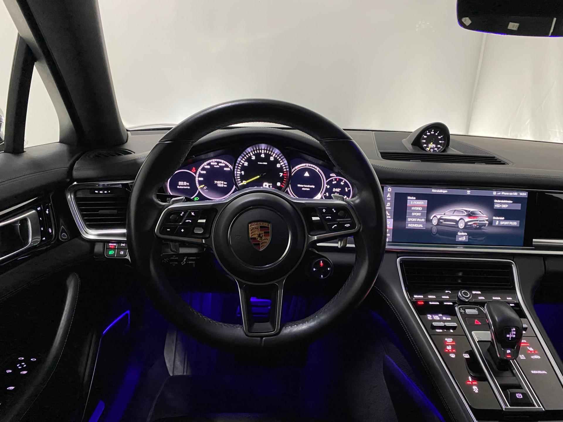 Porsche Panamera Turismo 2.9 4 E-Hybrid Sport Chrono Pano 21 Inch 360 ° Camera Softclose Matrix Luchtvering - 3/50