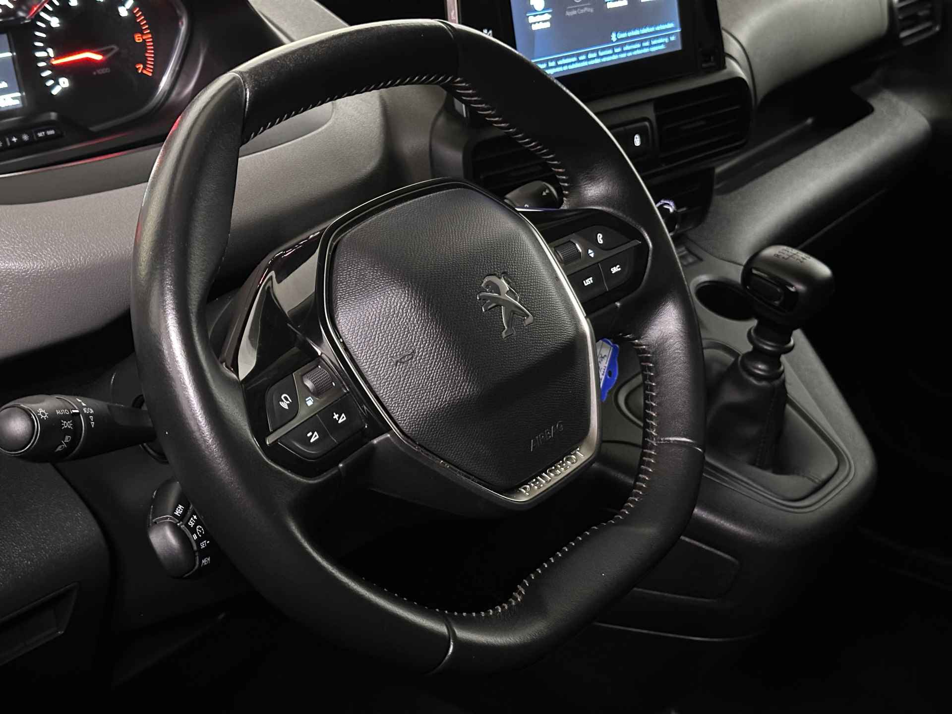 Peugeot Rifter 1.2 Puretech Active 110pk 5 persoons | Apple Carplay | Cruise Control | 2X Schuifdeur | Laneassist | Airco | Parkeersensoren | - 33/33