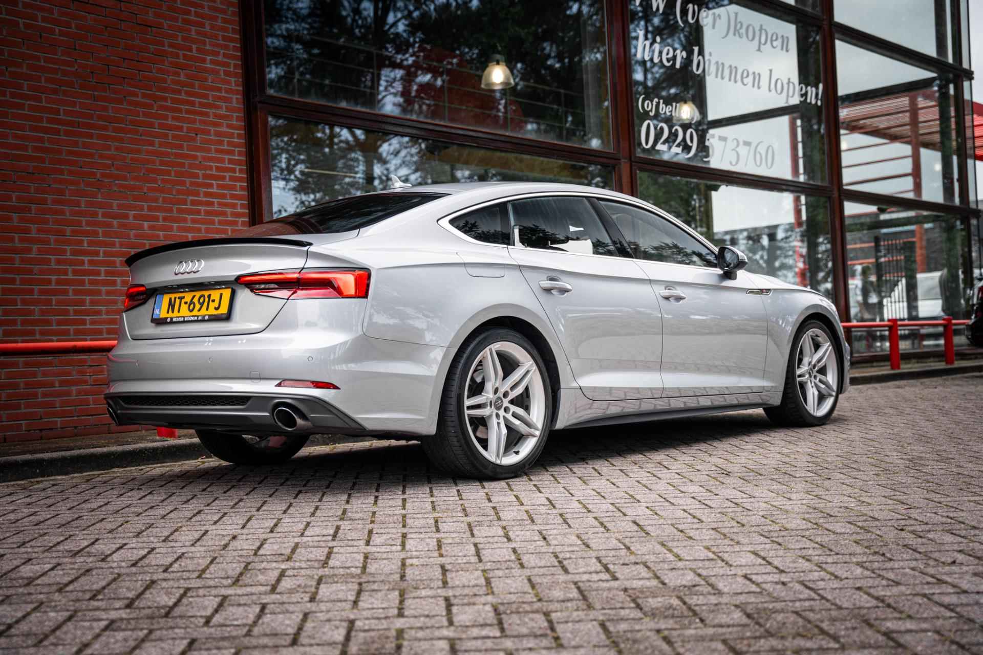 Audi A5 Sportback 2.0 TFSI 190pk S-Line | LED | Trekhaak | Elek. achterklep | Leder | Virtual cockpit | - 4/64