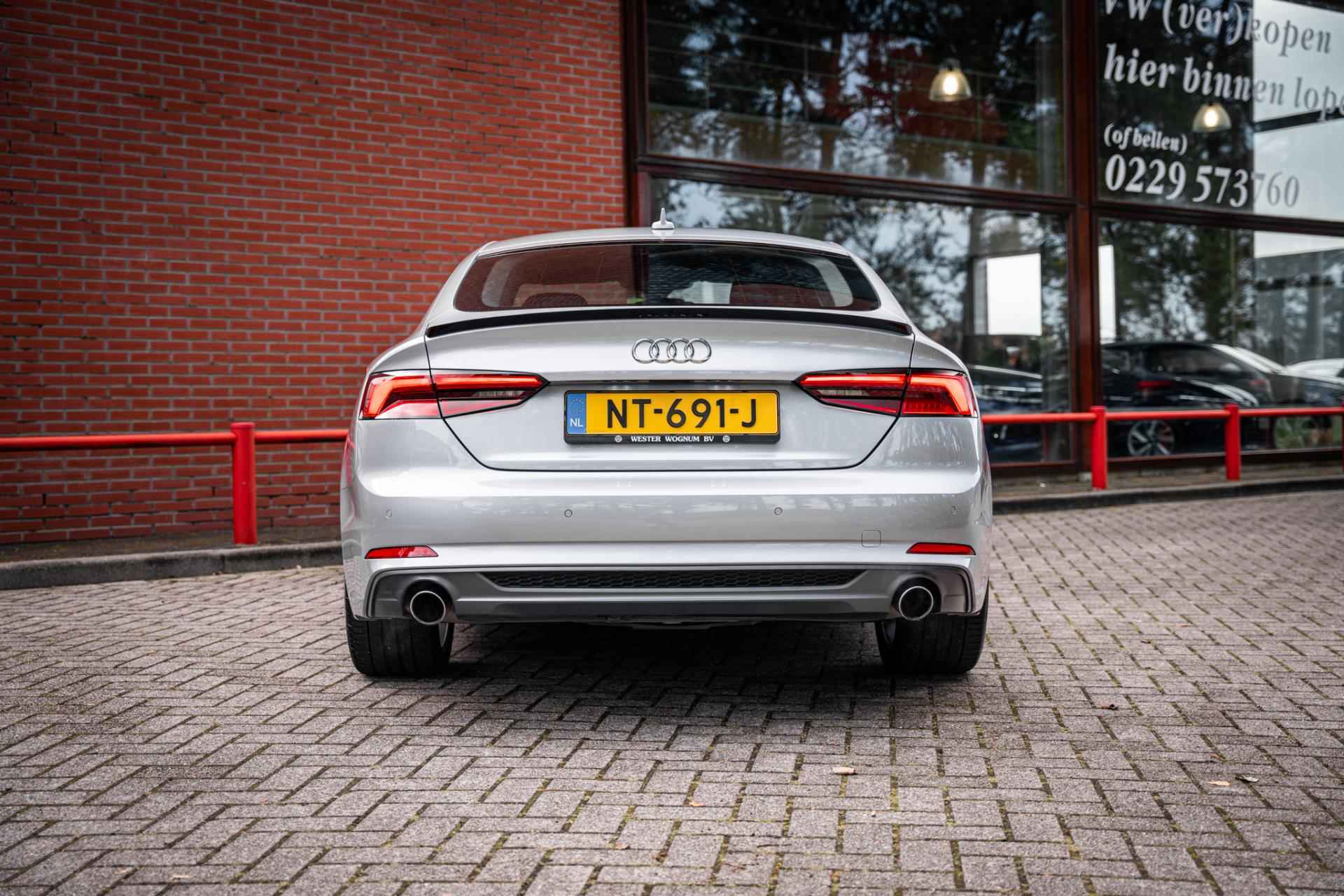 Audi A5 Sportback 2.0 TFSI 190pk S-Line | LED | Trekhaak | Elek. achterklep | Leder | Virtual cockpit | - 9/64