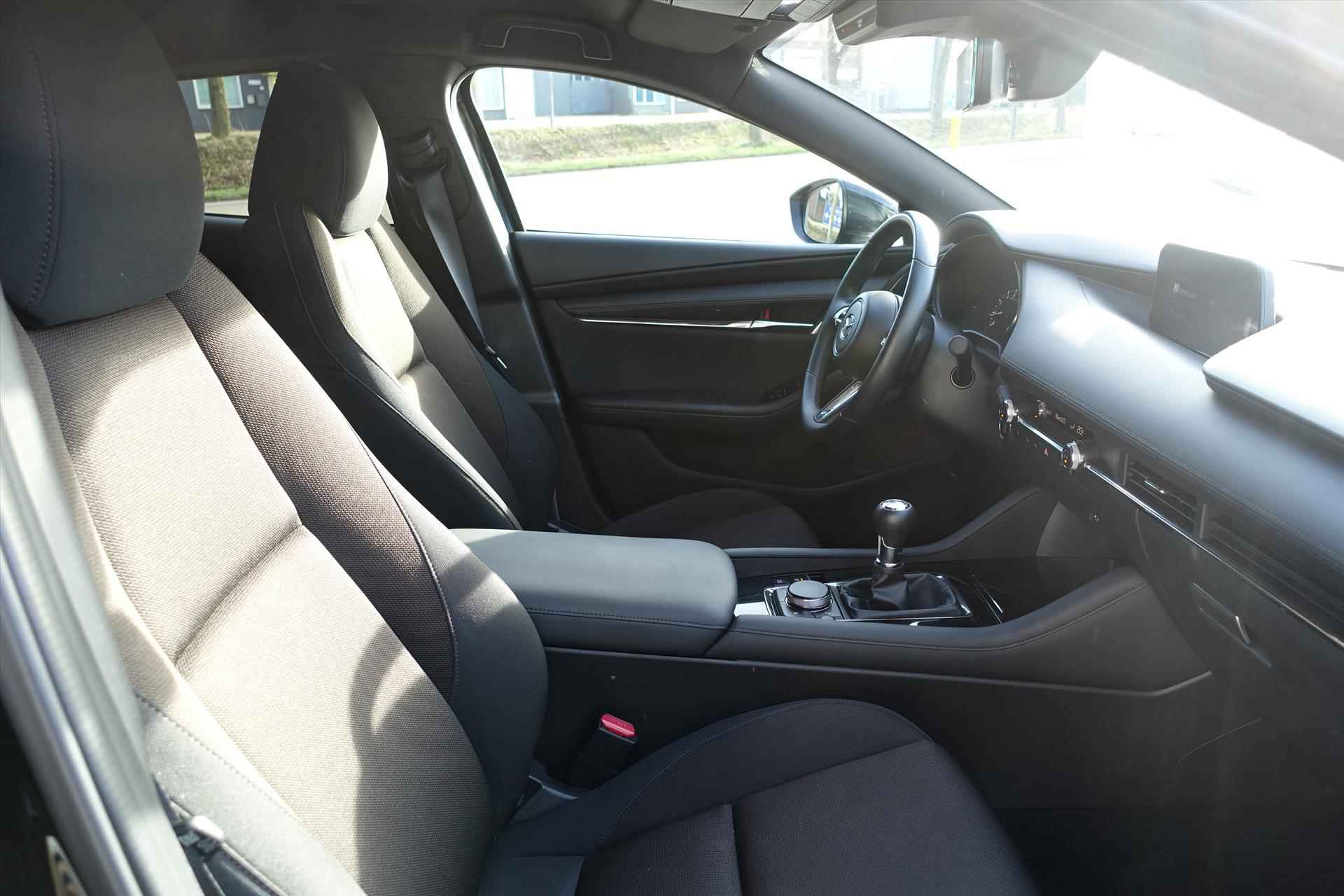 Mazda 3 Skyactiv-X 186pk Luxury | LED | NAVI | STOELVERW | CAMERA - 10/26