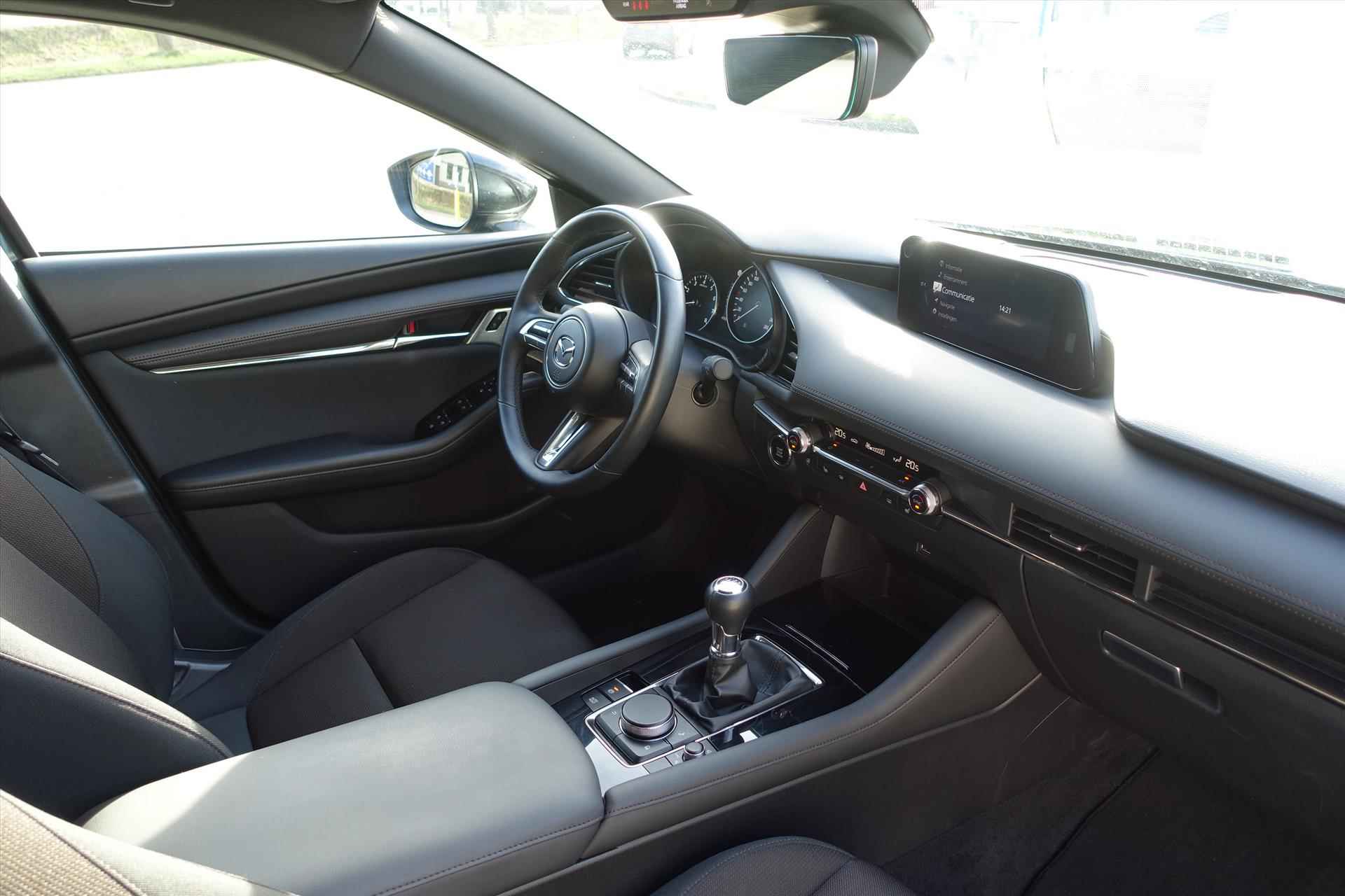 Mazda 3 Skyactiv-X 186pk Luxury | LED | NAVI | STOELVERW | CAMERA - 11/26