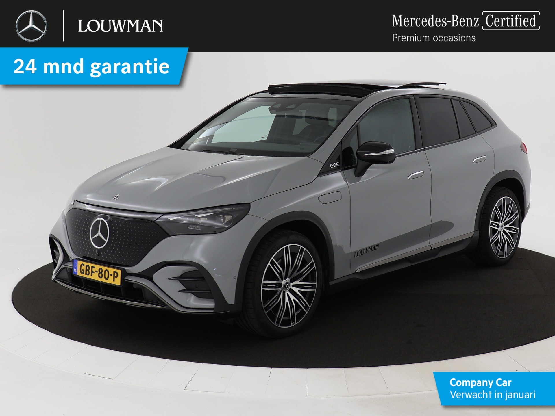 Mercedes-Benz EQE SUV 350+ Sport Edition 96 kWh | Trekhaak met Aanhangwagenassistent | Nightpakket | Premium pakket | Rijassistentiepakket Plus | Burmester® 3D-surround sound system | Memorypakket | KEYLESS GO-comfortpakket |