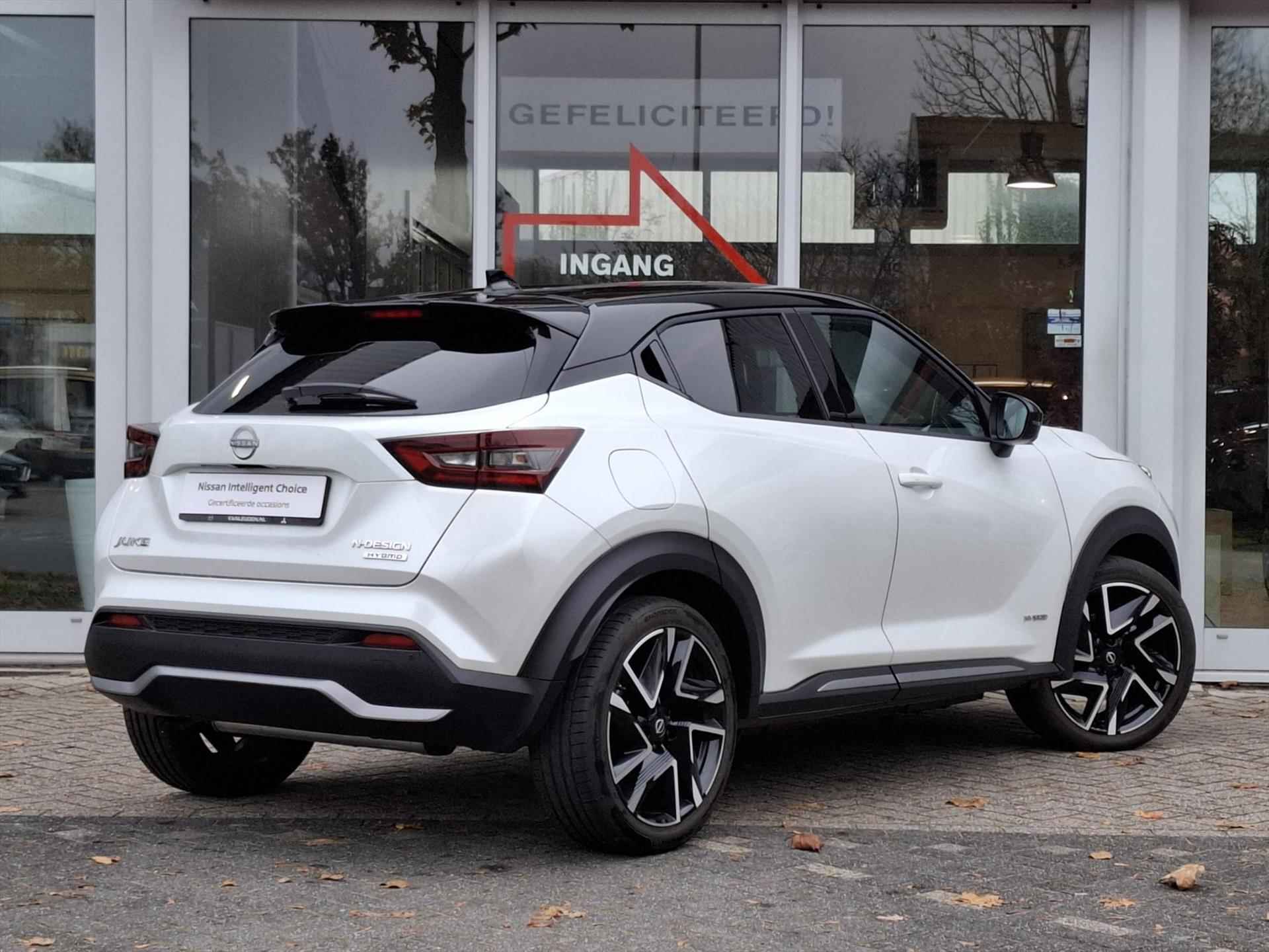 NISSAN Juke Hybrid 143pk N-Design | Technology pack | Interior pack | Cold pack | Adaptive cruise | App connect - 4/37