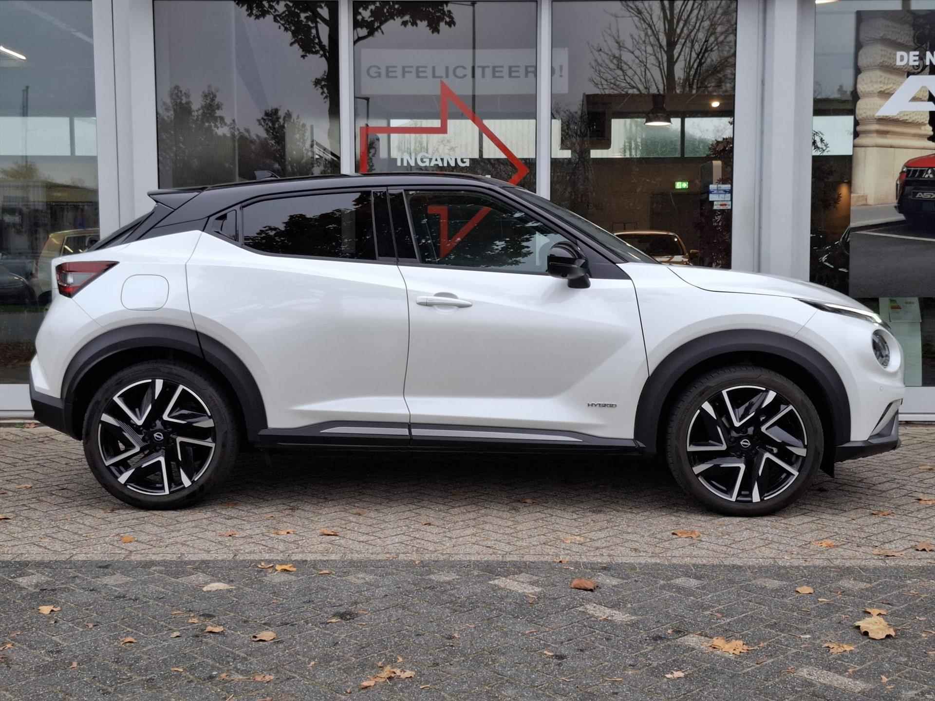 NISSAN Juke Hybrid 143pk N-Design | Technology pack | Interior pack | Cold pack | Adaptive cruise | App connect - 17/37