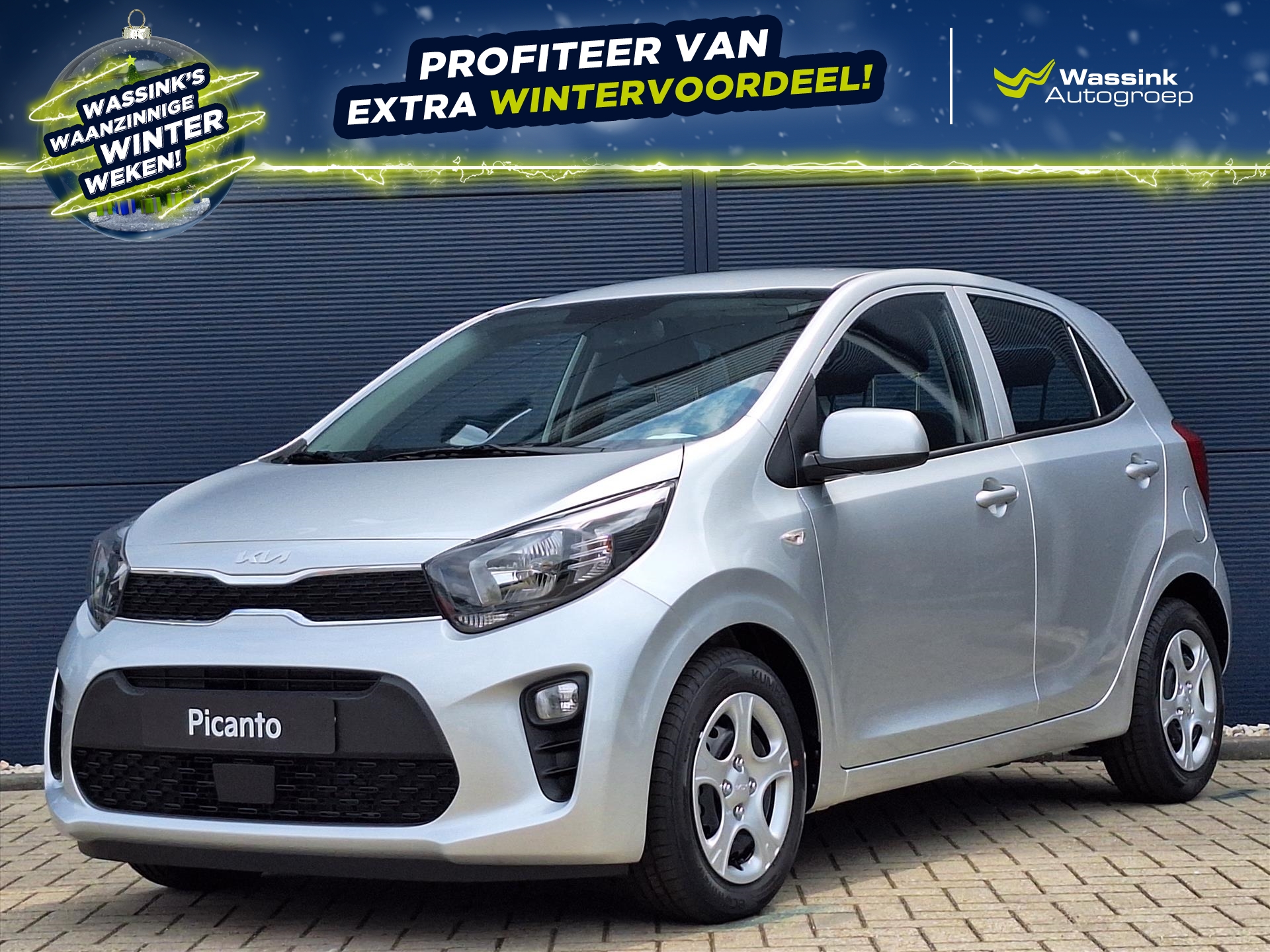 KIA Picanto 1.0 DPi 67pk 4-zits ComfortLine | Cruise control | DAB | Airco | Direct leverbaar |