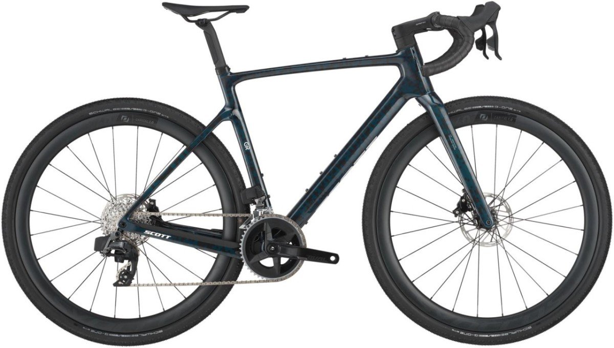 Scott Addict Gravel 20 Heren Petrol Black 56cm 2025