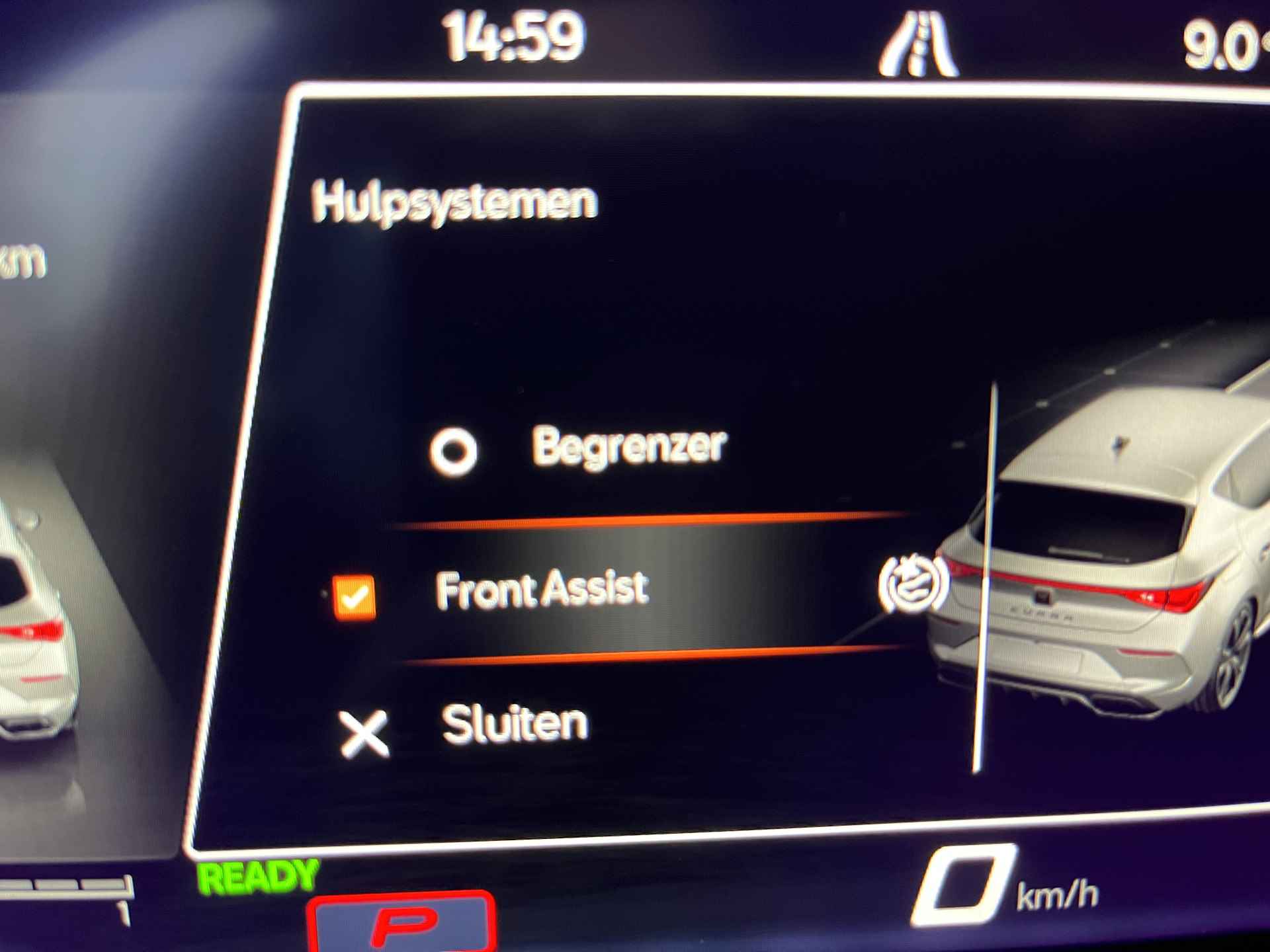 CUPRA Leon 1.4 e-Hybrid VZ Performance / AUTOMAAT/ 245 PK/ PANO/ PARK. SENSOREN/ MATRIX/ KEYLESS/ STUUR-STOELVERWARM./ CRUISE/ APP-CONNECT/ NAVI/ CLIMA/ DAB/ 19" LMV - 13/41