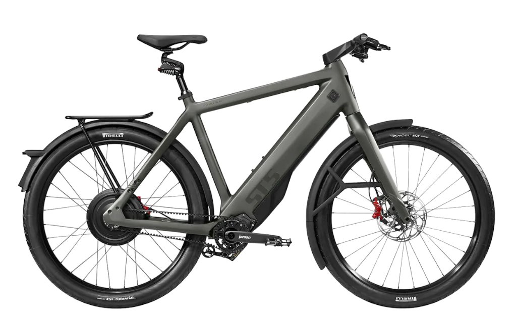 Stromer ST5 Pinion Smartshift ABS 983Wh verende zadelpen Heren Aventurine Green XL 2024