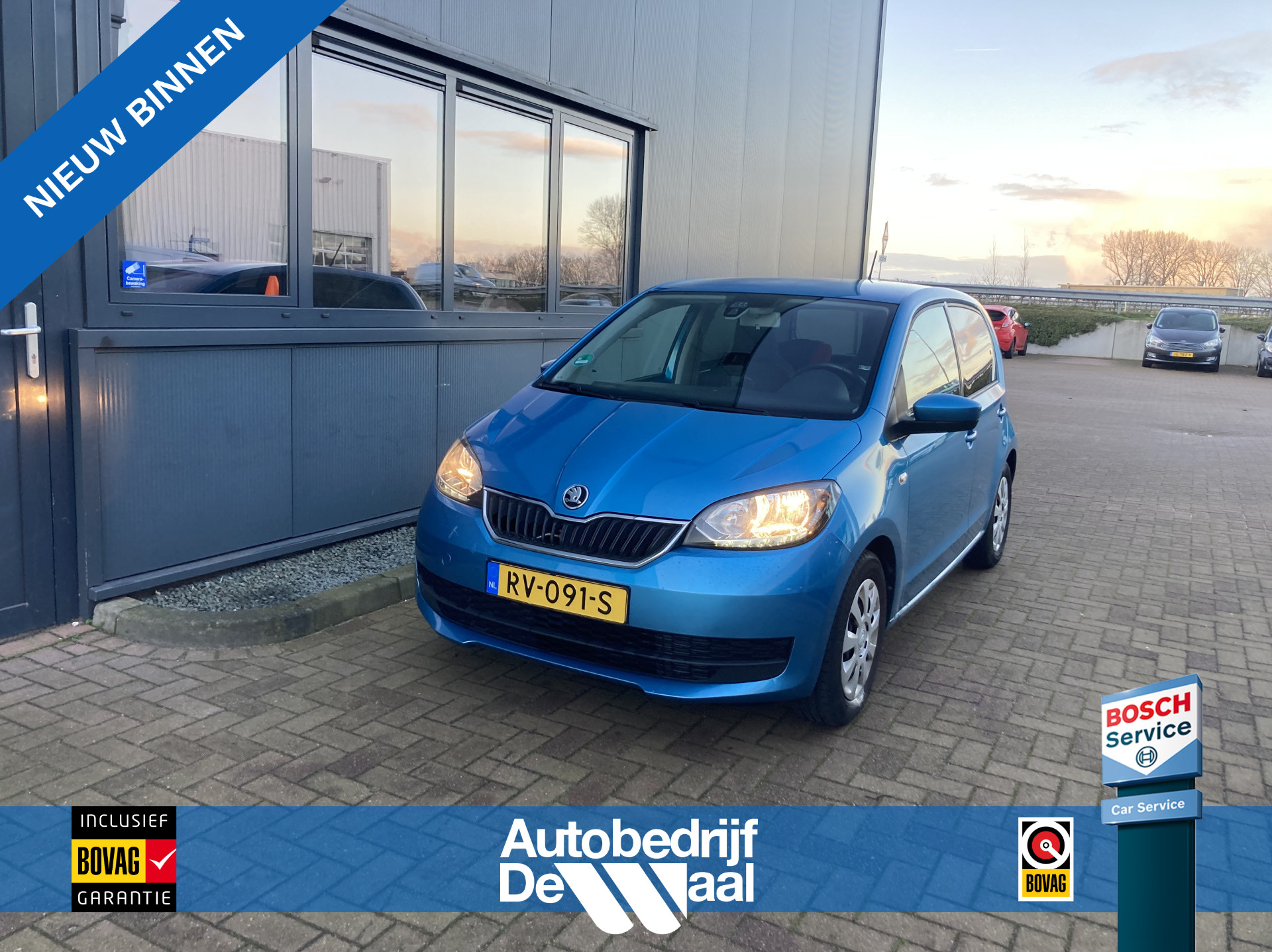 Škoda Citigo 1.0 Ambition Plus Sport 5-drs. CRUISE/AIRCO/MEDIA/35.000KM!!