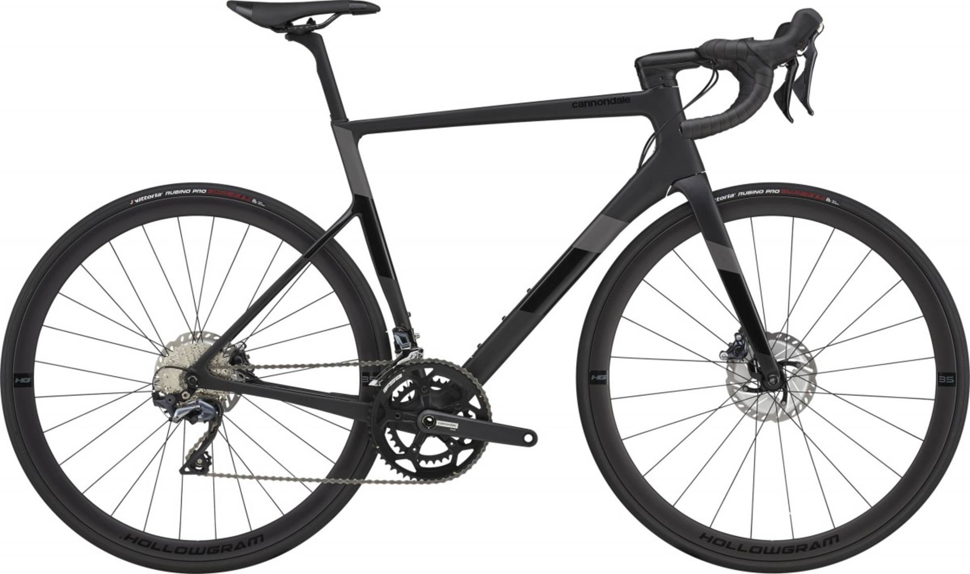 Cannondale SuperSix EVO Carbon Disc Ultegra Heren Matte Black 54cm 2023 - 1/1