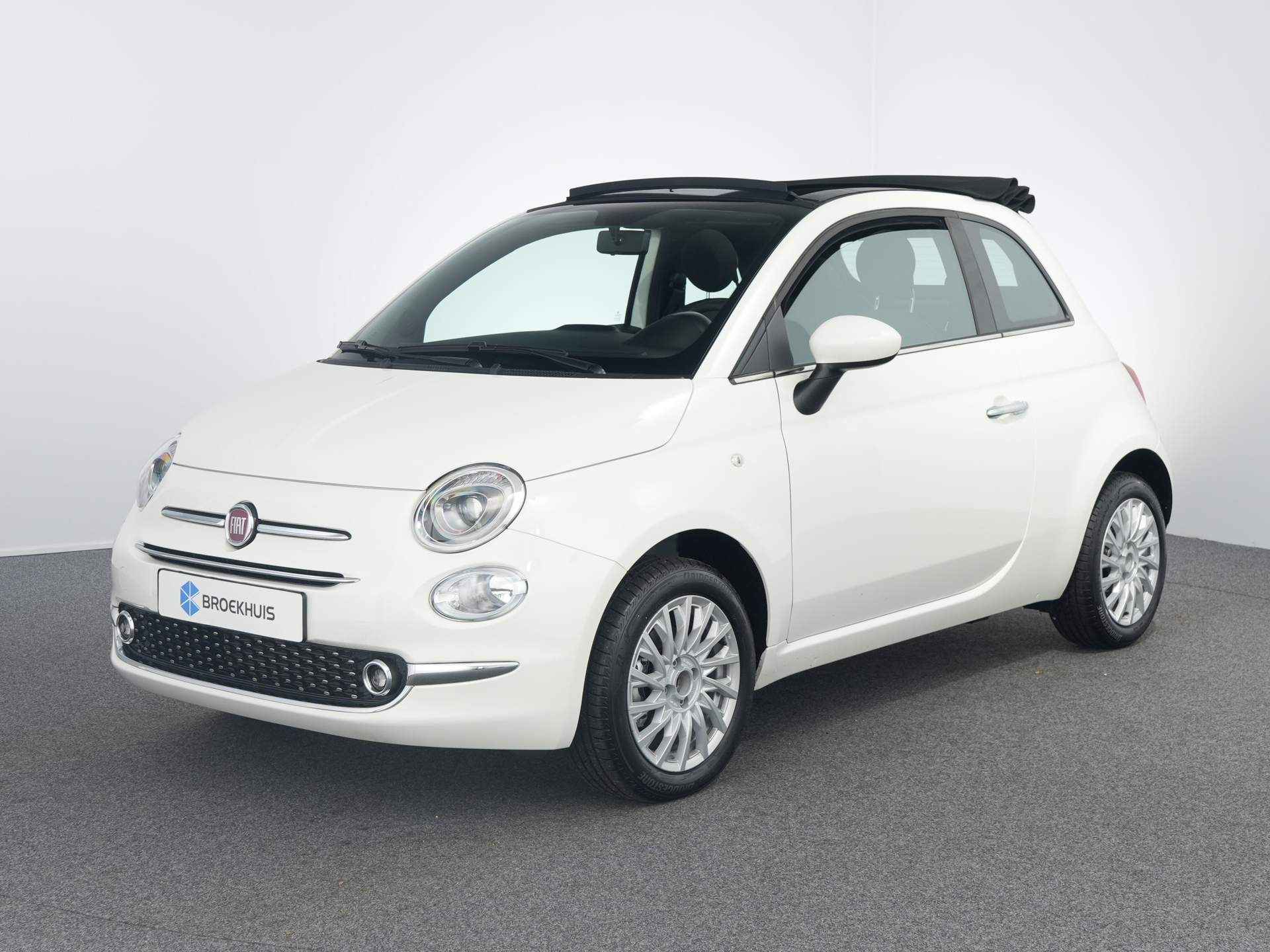 Fiat 500 1.0 Hybrid Dolcevita | Panoramadak | Carplay | Cruise | Airco | Parkeersensoren | Touchscreen | Bluetooth | 15'' Lichtmetaal | Snel leverbaar! - 8/35