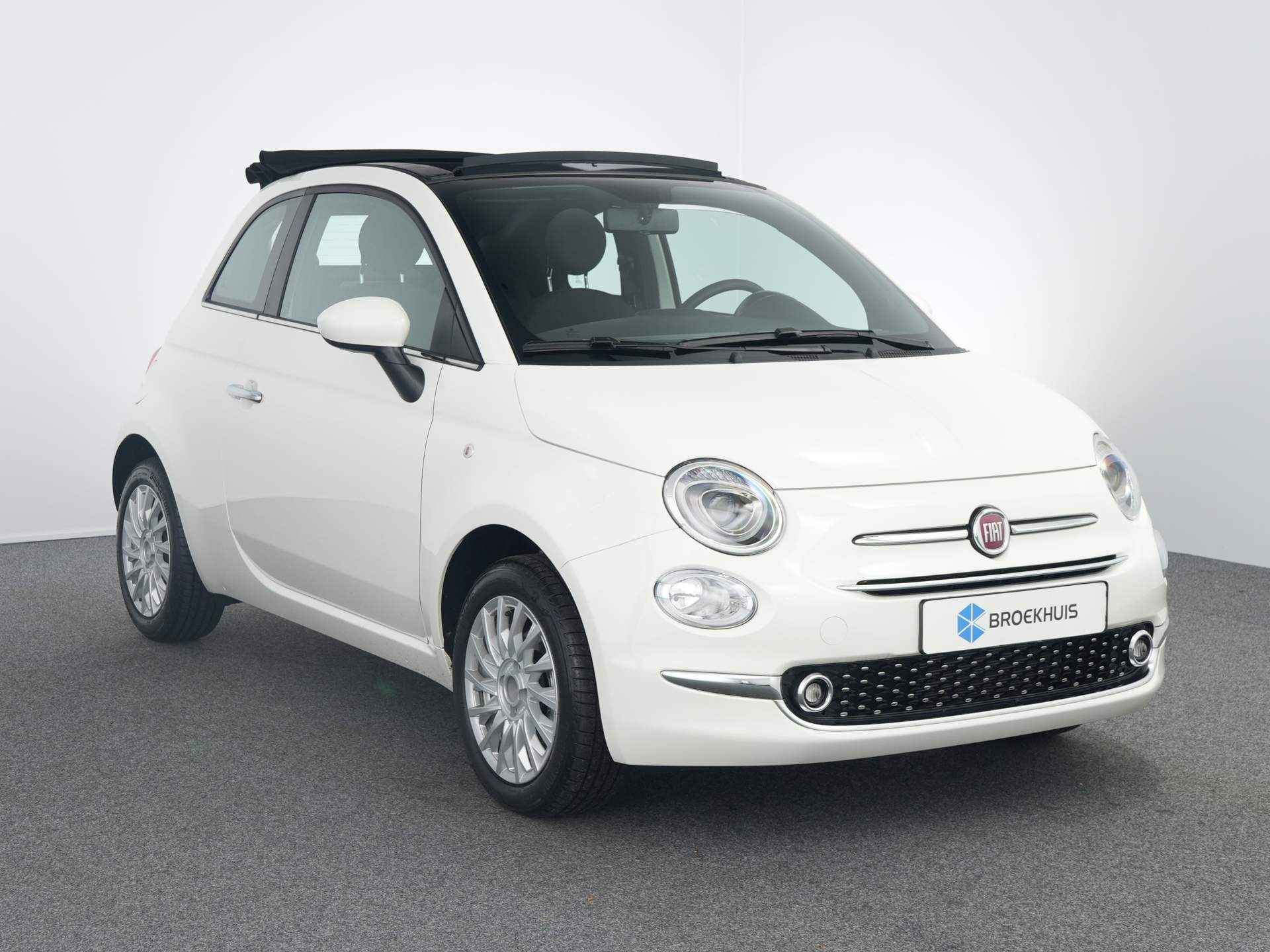 Fiat 500 1.0 Hybrid Dolcevita | Panoramadak | Carplay | Cruise | Airco | Parkeersensoren | Touchscreen | Bluetooth | 15'' Lichtmetaal | Snel leverbaar! - 16/35