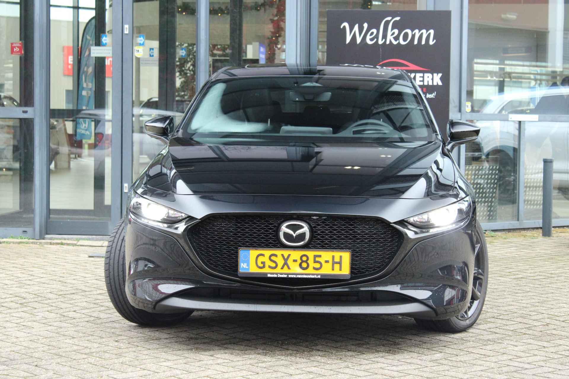 MAZDA 3 Hatchback Skyactiv-X 186pk M Hybrid Exclusive-Line Sunroof BOSE Leder - 10/40