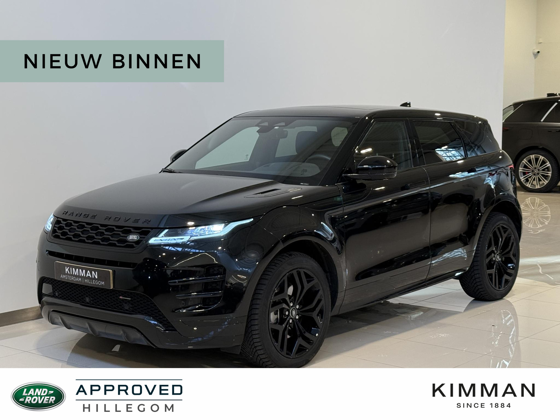 Land Rover Range Rover Evoque 1.5 P300e PHEV AWD Dynamic SE | Pano Schuif/Kanteldak | 20 inch Gloss Black | Black Pack | Cold Climate Pack