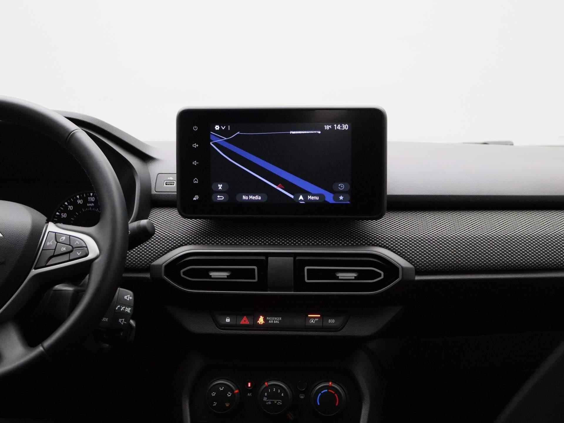 Dacia Sandero 1.0 TCe 90pk Expression | Navigatie | Apple Carplay & Android Auto | Parkeersensoren achter | Airco - 9/32