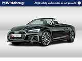 Audi A5 Cabriolet 35 TFSI 150pk s-tronic S edition | Hoofdruimteverwarming | Stoelverwarming | Leder-Dinamica | Matrix Laser | Windschot | 19" LM velgen