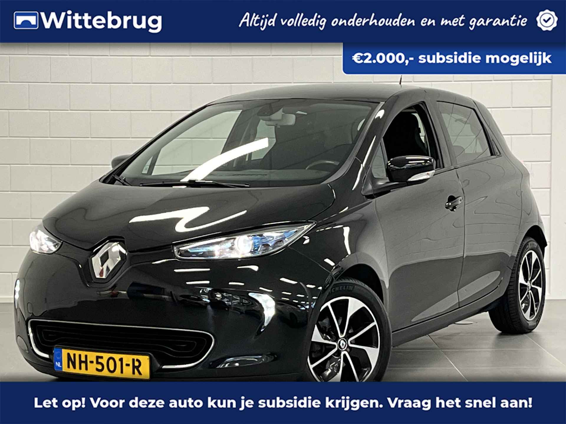 Renault ZOE Q90 Intens Quickcharge 41 kWh NAVIGATIE | GETINT GLAS | 16 INCH VELGEN | ACCUHUUR - 1/46