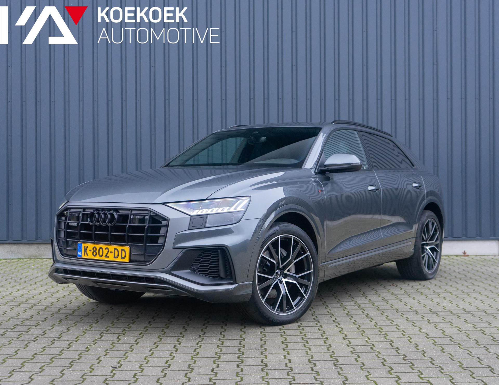 Audi Q8 50 TDI quattro S-Line | Panodak | Trekhaak | Luchtvering | Stoelverwarming | Keyless