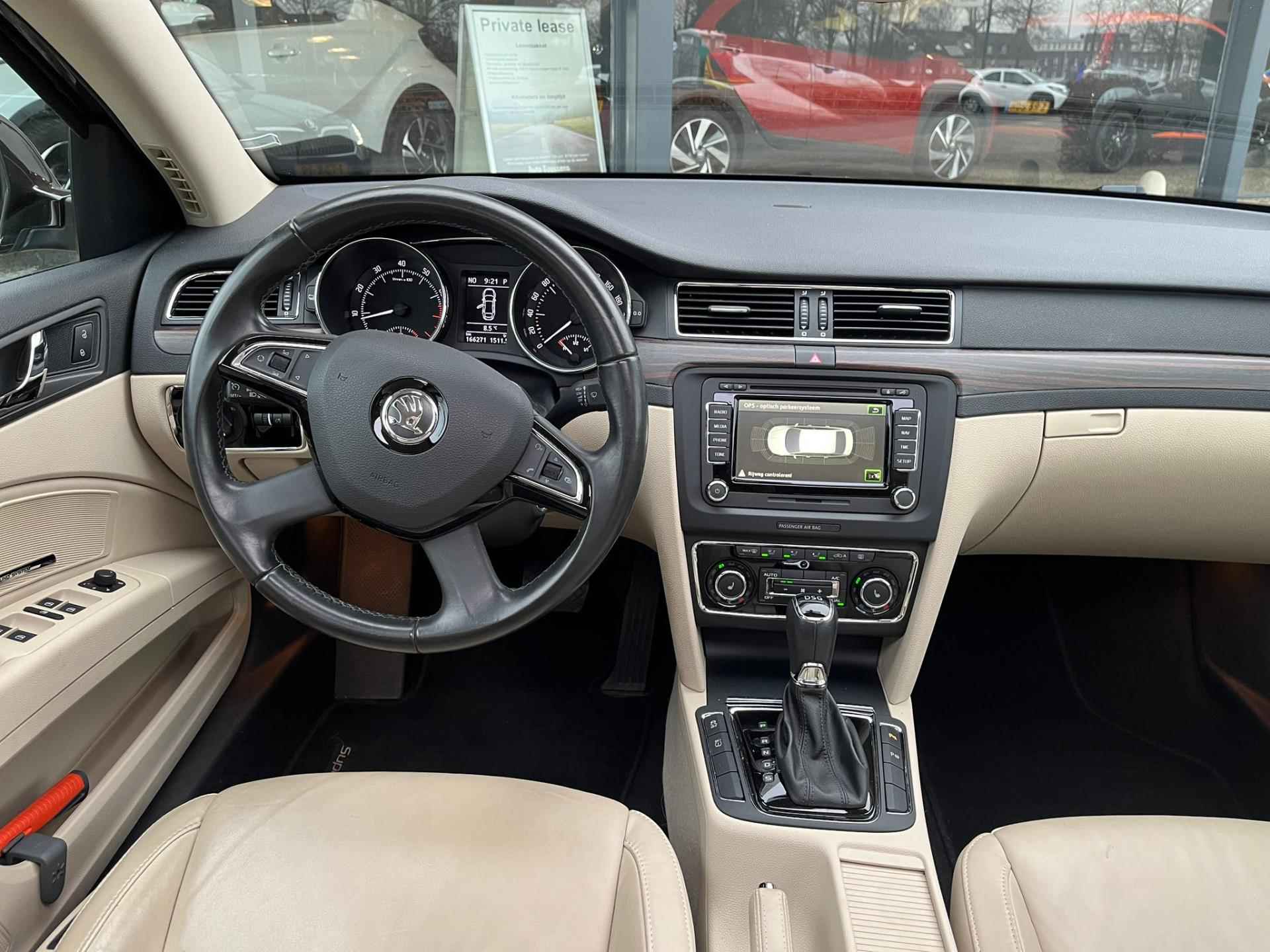 Skoda Superb 1.8 TSI Elegance Business|Schuifdak|Leder - 9/21