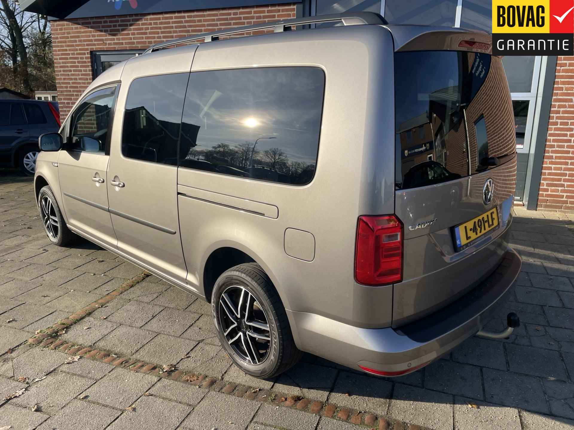 Volkswagen Caddy Maxi 1.4 TSI Trendline 5 pers. 92kw Life ( Trekhaak,Parkeersensoren achter, ECC Airco) RIJKLAARPRIJS! - 3/52