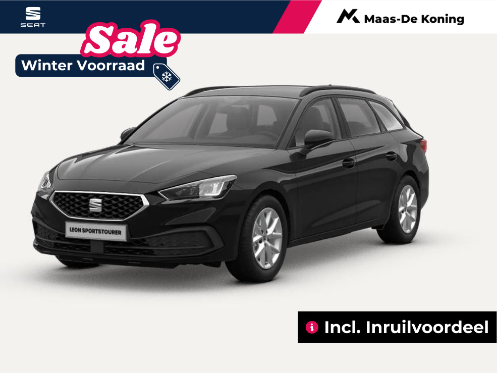 SEAT Leon Sportstourer Style 1.5 TSI 85kW / 115pk Stationwagen 6 versn. H and | Metallic Lak | Lichtmetalen Velgen | Incl. inruilvoordeel