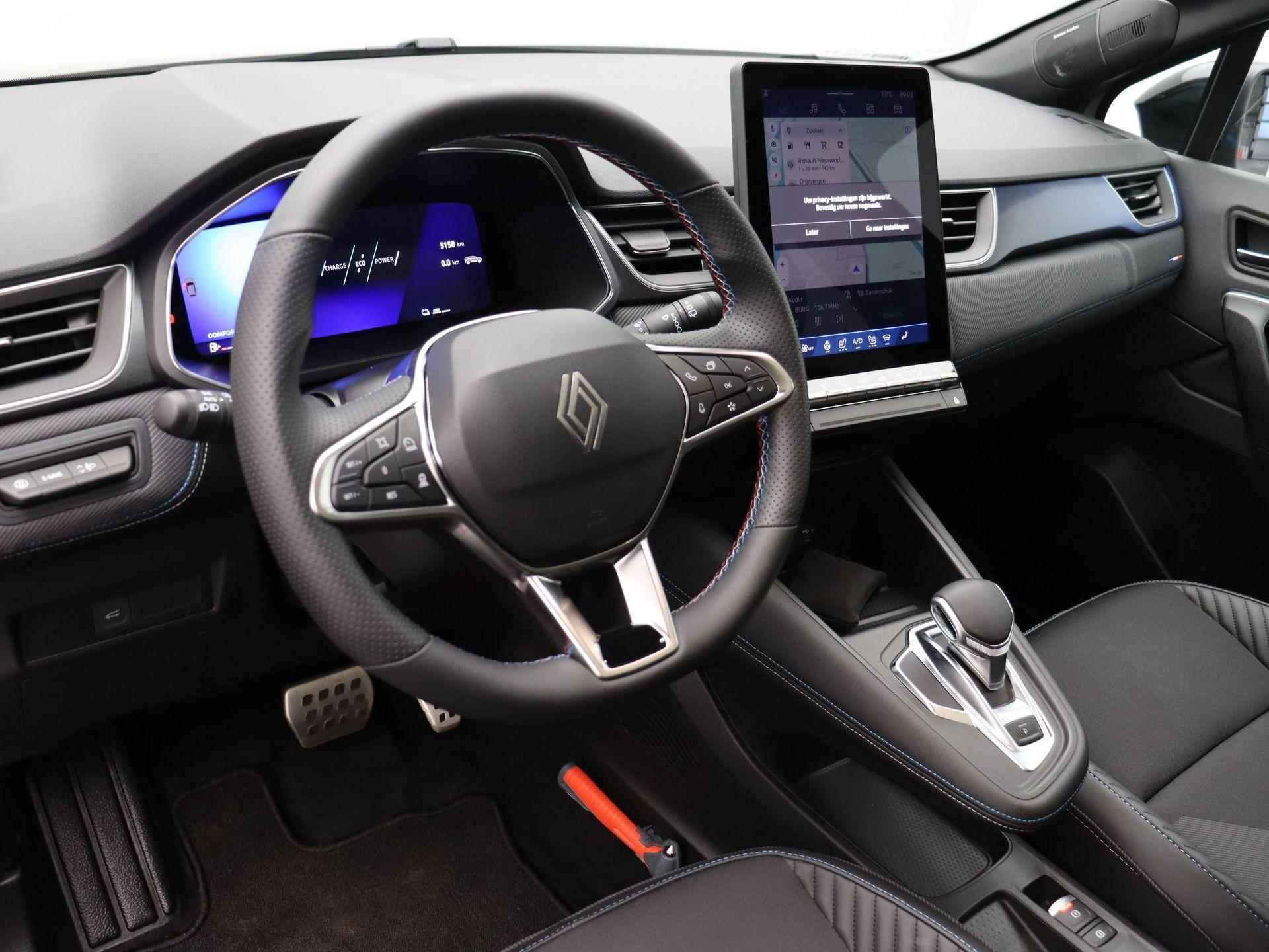 Renault Symbioz E-Tech hybrid 145pk Esprit Alpine | Panoramisch vast glazen dak | Elektrische achterklep | Stoel en stuurverwarming | Rondomzicht camera | - 19/53