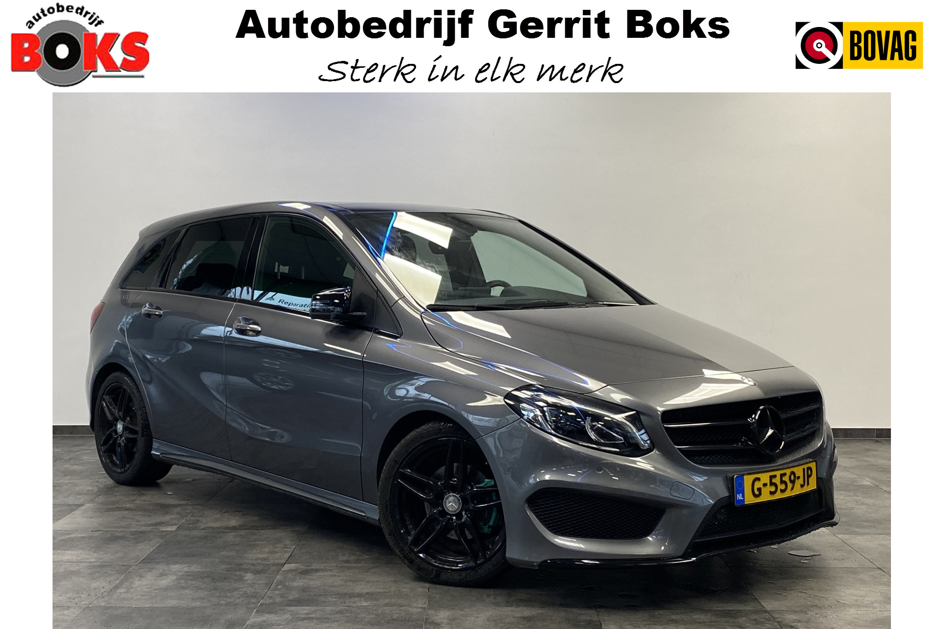 Mercedes-Benz B-Klasse 180 AMG Night Edition Cruise/climate Automaat PDC Panoramadak Navigatie